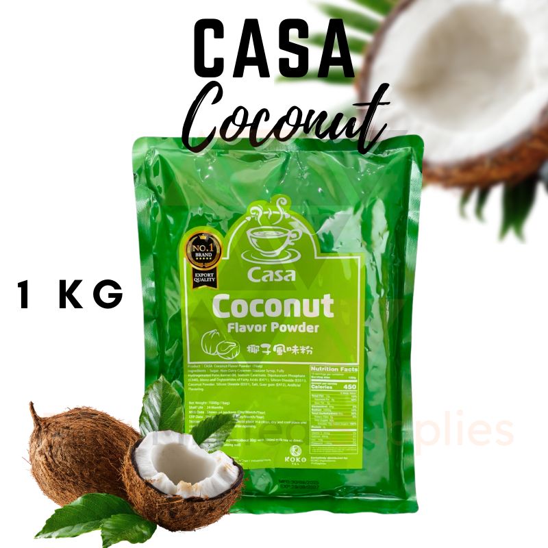 CASA Vietnam Powder Flavors 1kg for Milktea, Milk Tea, Shakes and Frappe
