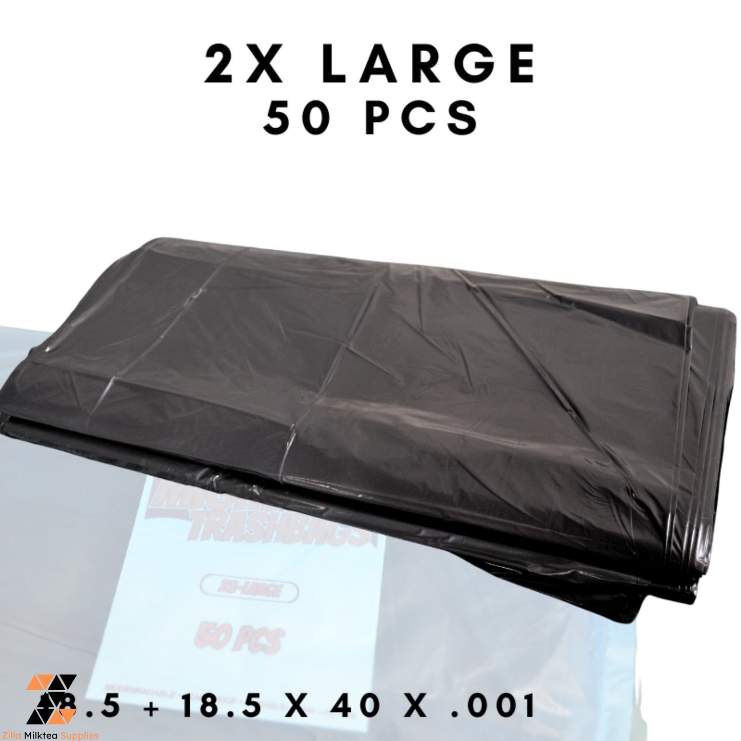 Mighty Trash Bags, Garbage Bag, Biodegradable, Makapal, Matibay (Small/Medium/Large/XL/XXL,Jumbo)