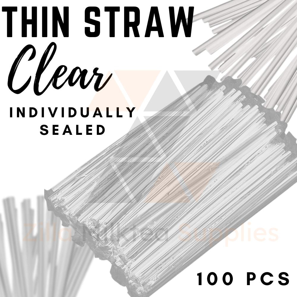 Boba Straws Individually Wrapped for Milktea, Milk Tea, Fruit Tea, Green tea Shake, Frappe