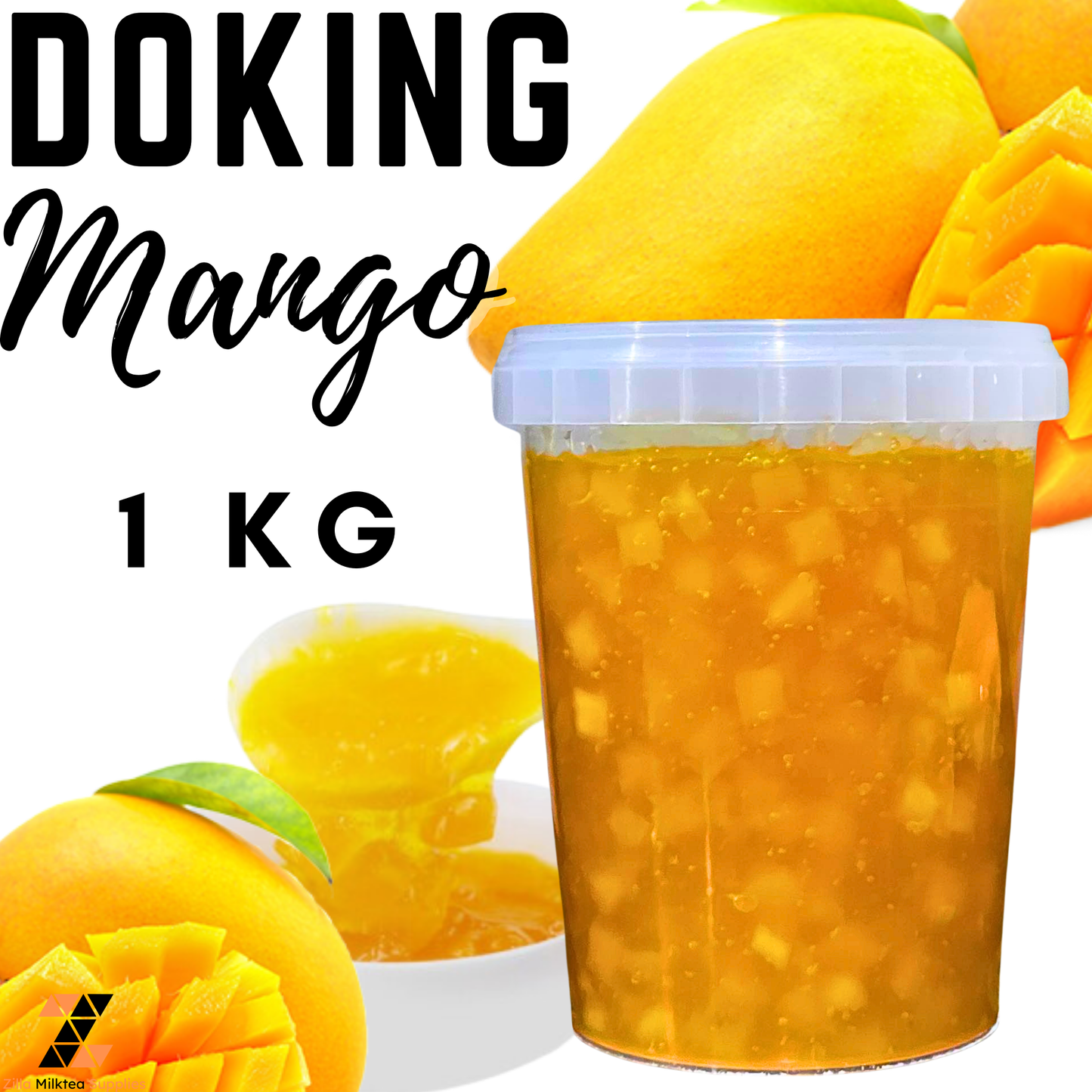 1kg Doking Blueberry, Strawberry, Mango Jam  for Milktea, Milk Tea, Fruit Tea, Green tea Shake, Frappe