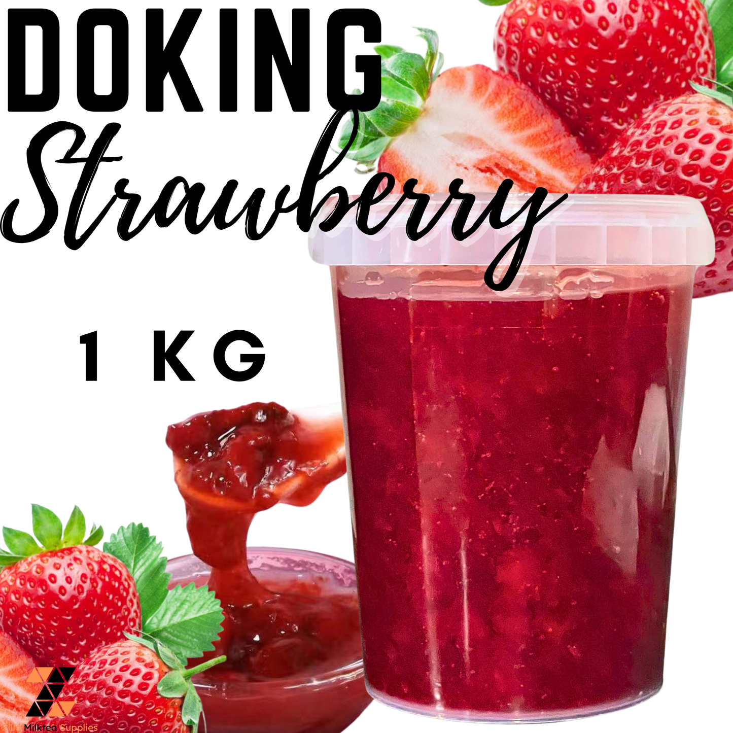 1kg Doking Blueberry, Strawberry, Mango Jam  for Milktea, Milk Tea, Fruit Tea, Green tea Shake, Frappe