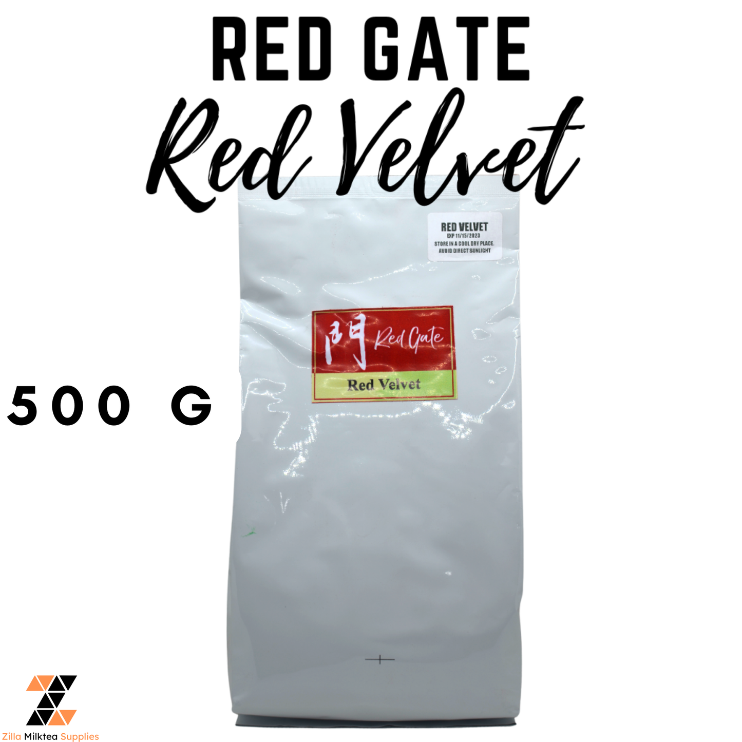 Red Gate Premium Powder Red Gate Brand 500g for MilkTea, Shakes and Frappe