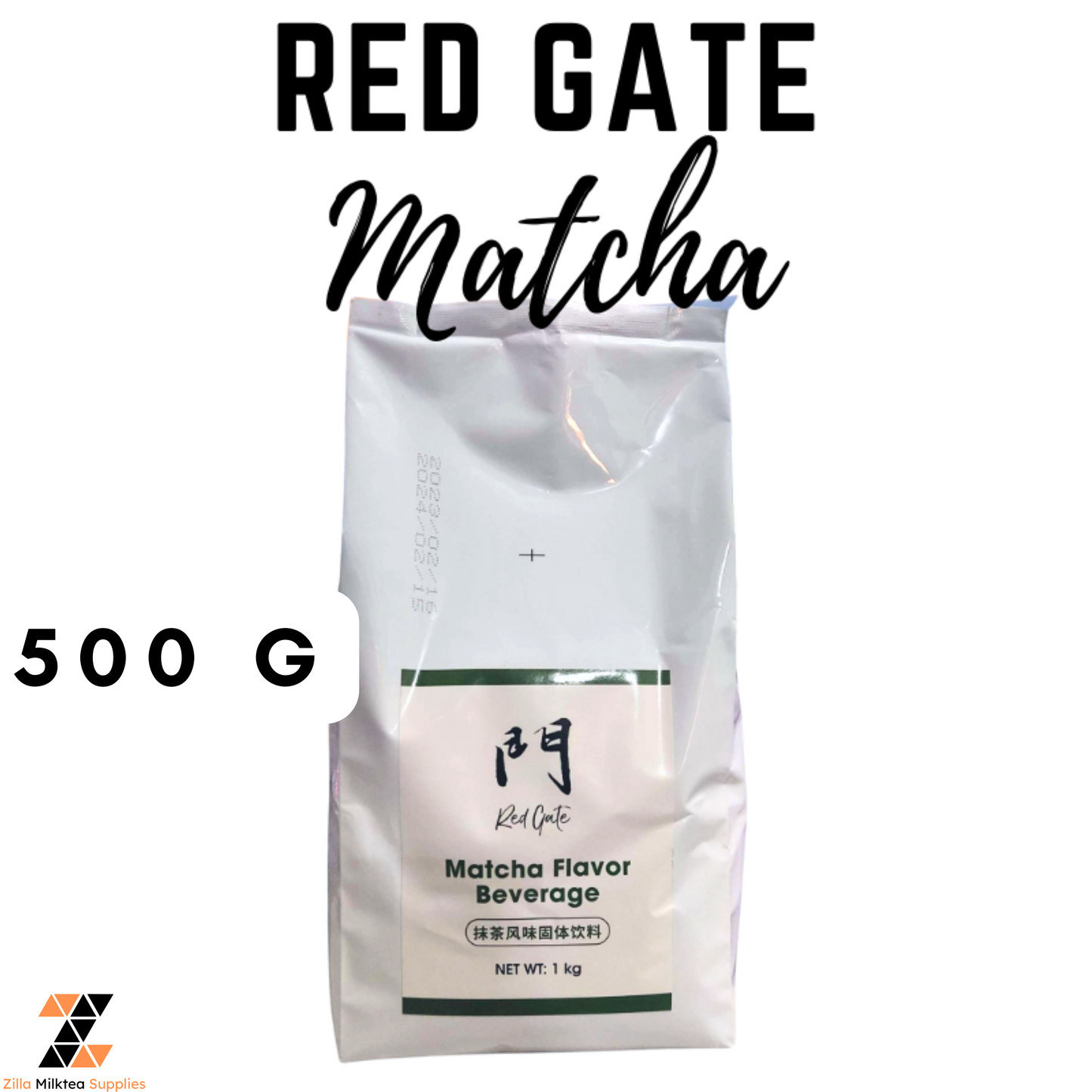 Red Gate Premium Powder Red Gate Brand 500g for MilkTea, Shakes and Frappe