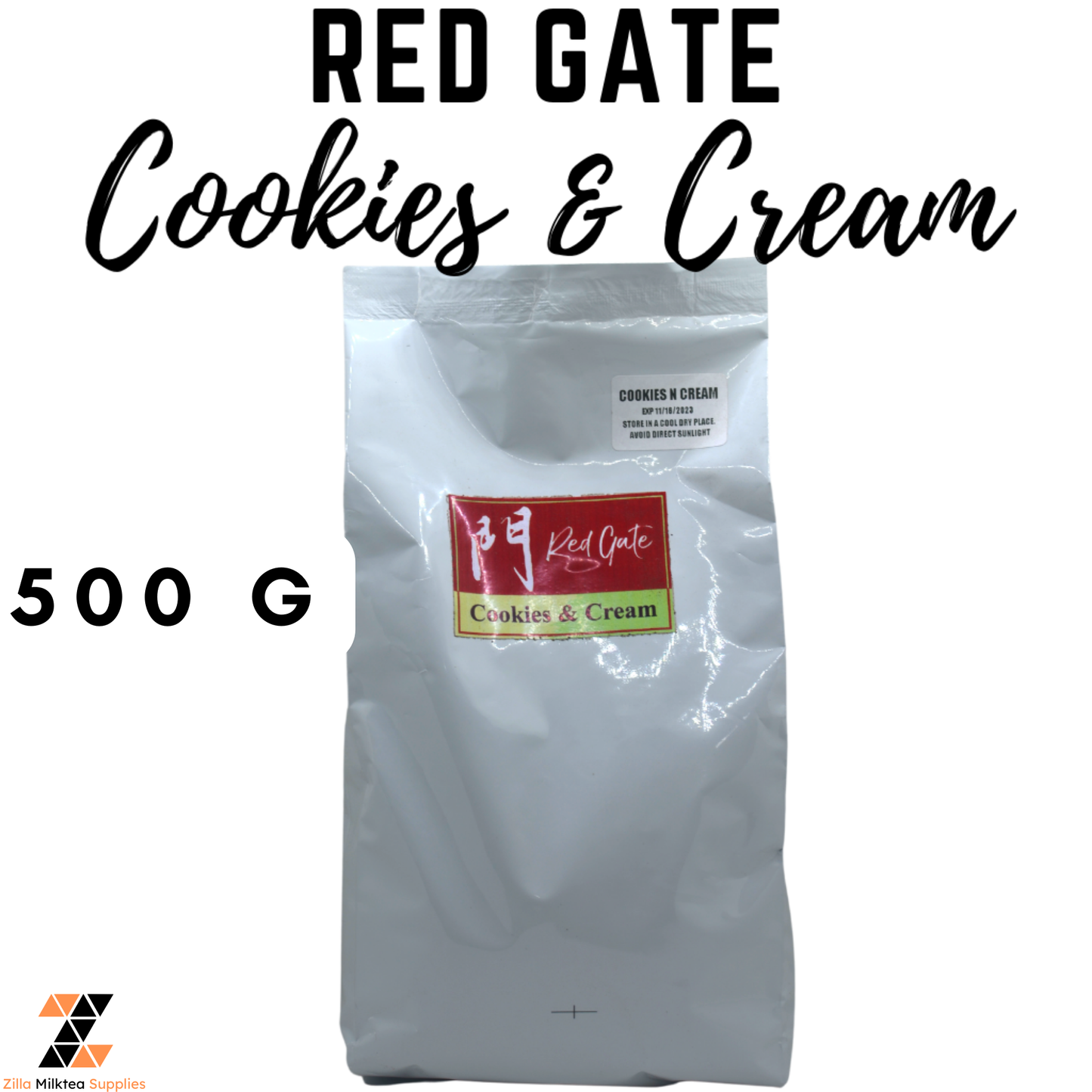 Red Gate Premium Powder Red Gate Brand 500g for MilkTea, Shakes and Frappe