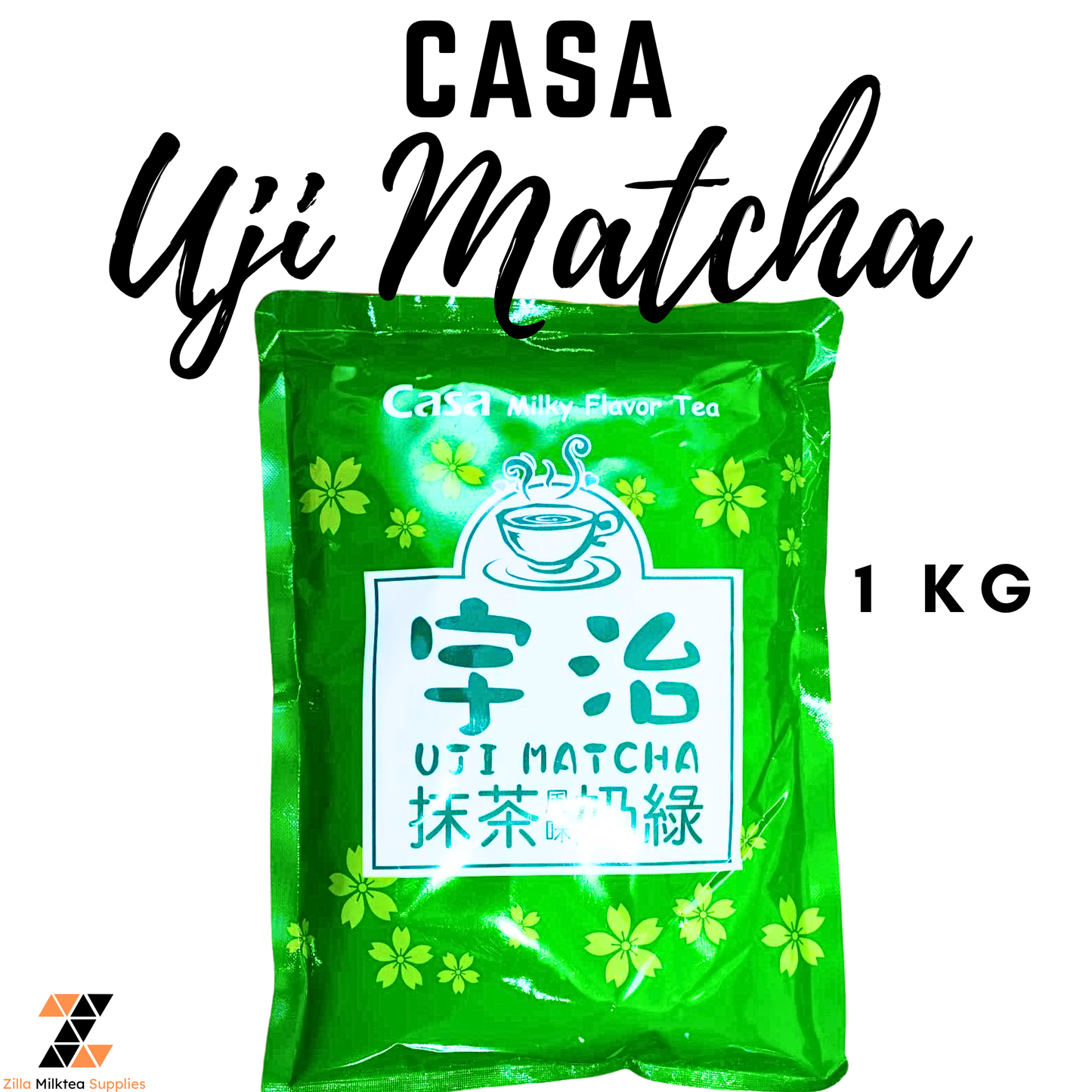 CASA Okinawa, Uji Matcha, Hokkaido, Taro, Dark Choco, Wintermelon Powder Flavors 1kg for Milktea, Milk Tea, Shakes and Frappe