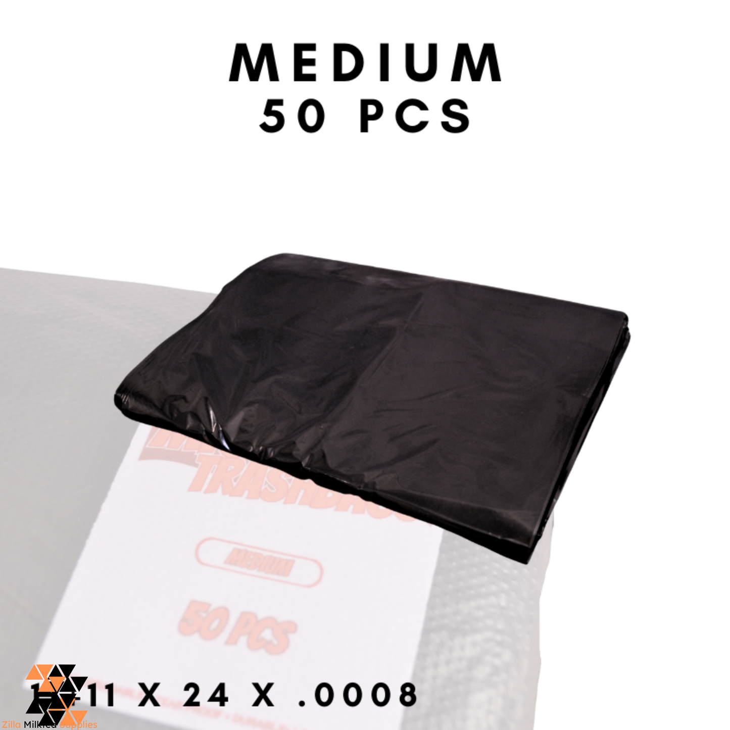 Mighty Trash Bags, Garbage Bag, Biodegradable, Makapal, Matibay (Small/Medium/Large/XL/XXL,Jumbo)