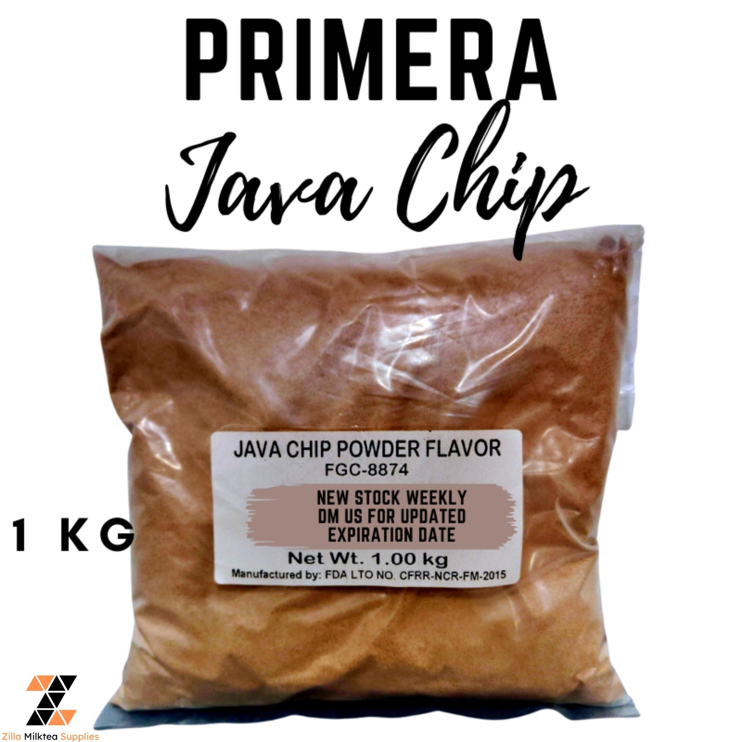 Primera Premium Powder Flavor 1kg for Milktea, Milk Tea, Shakes and Frappe