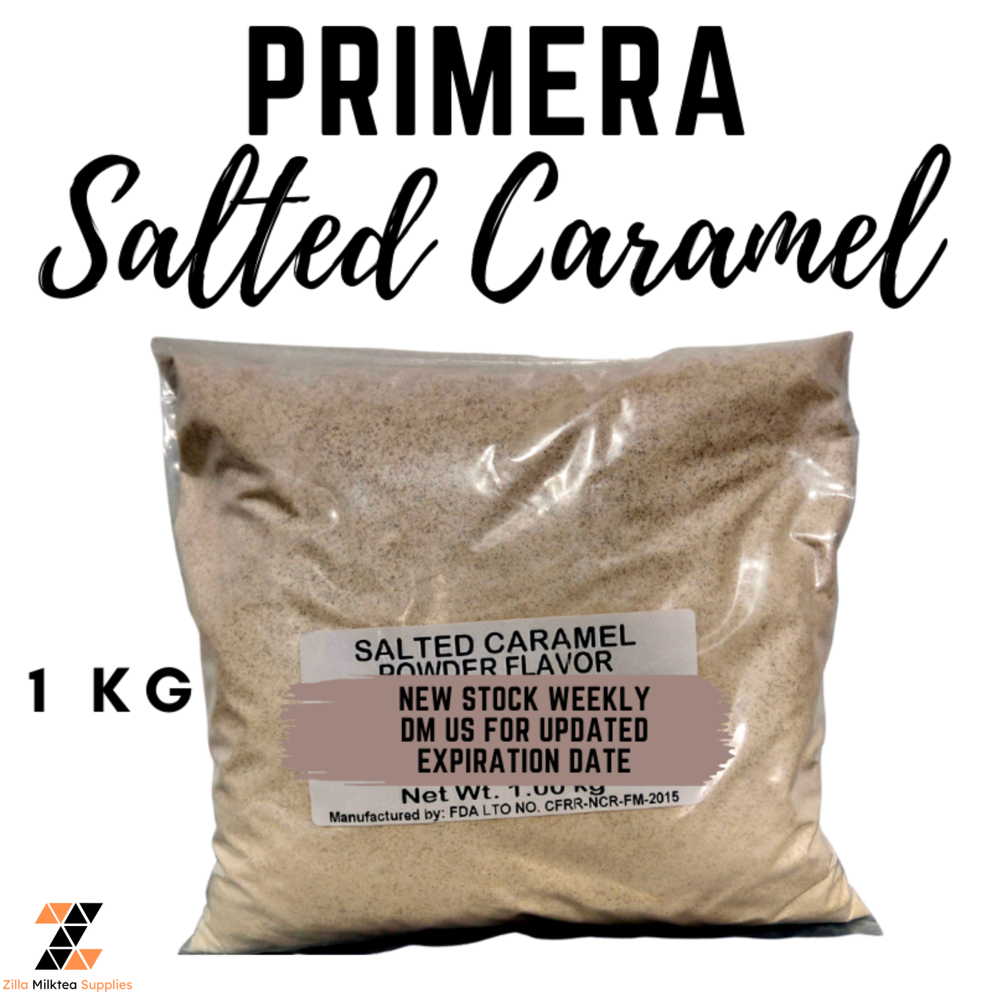 Primera Premium Powder Flavor 1kg for Milktea, Milk Tea, Shakes and Frappe