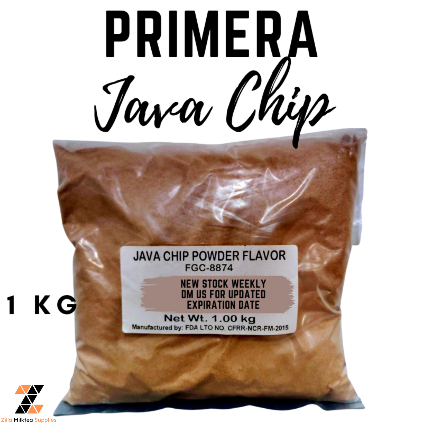 Primera Premium Powder Flavor 1kg for Milktea, Milk Tea, Shakes and Frappe