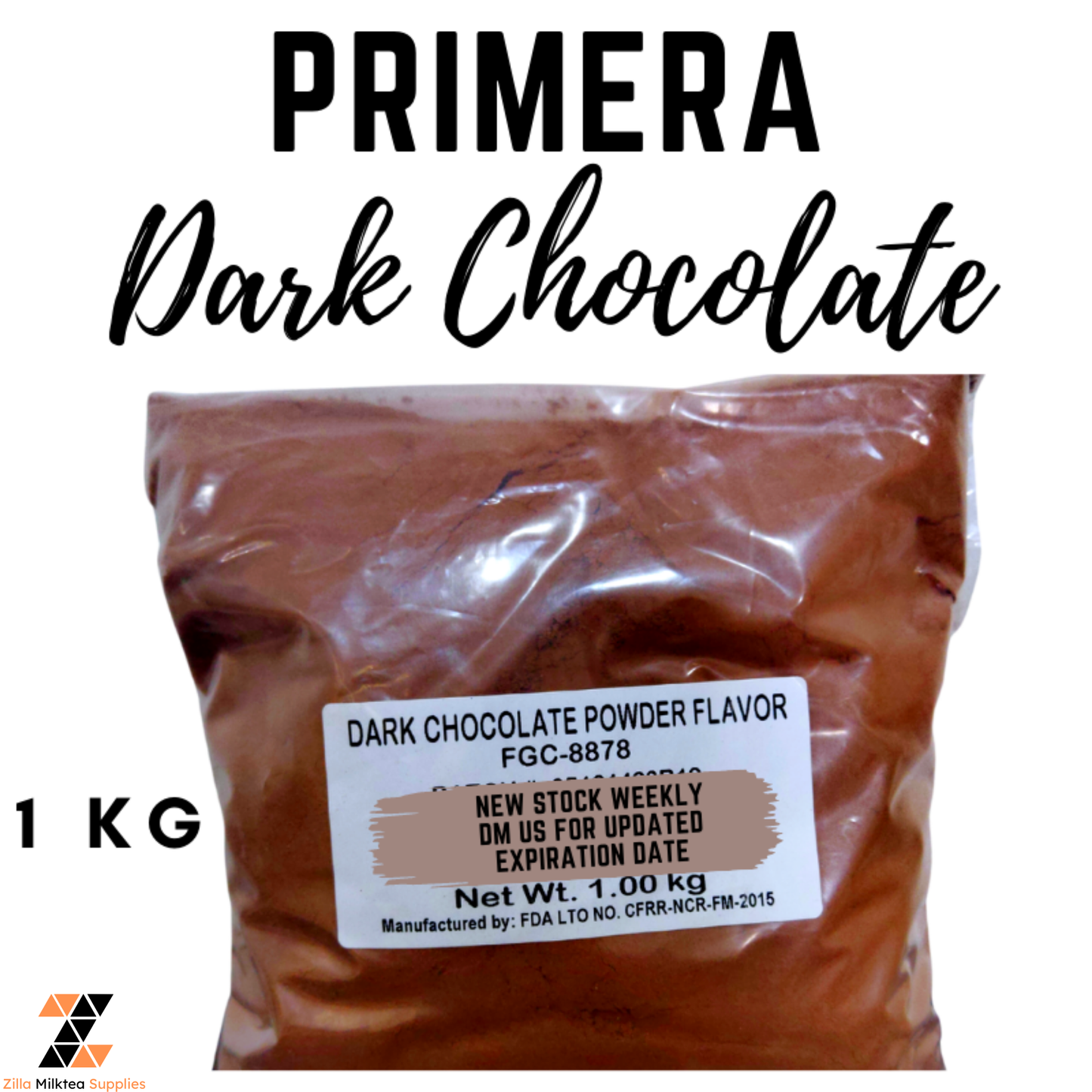 Primera Premium Powder Flavor 1kg for Milktea, Milk Tea, Shakes and Frappe