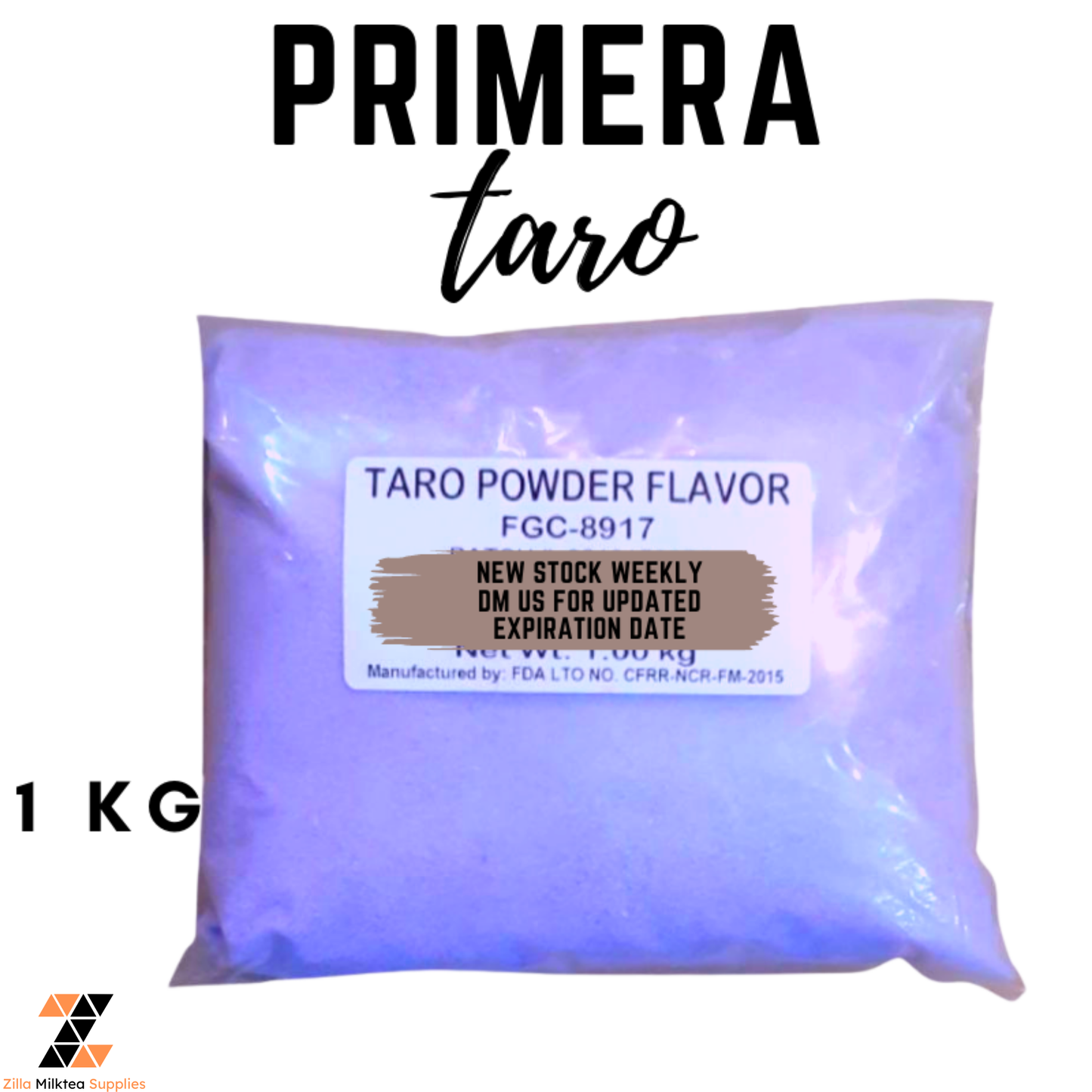 Primera Premium Powder Flavor 1kg for Milktea, Milk Tea, Shakes and Frappe