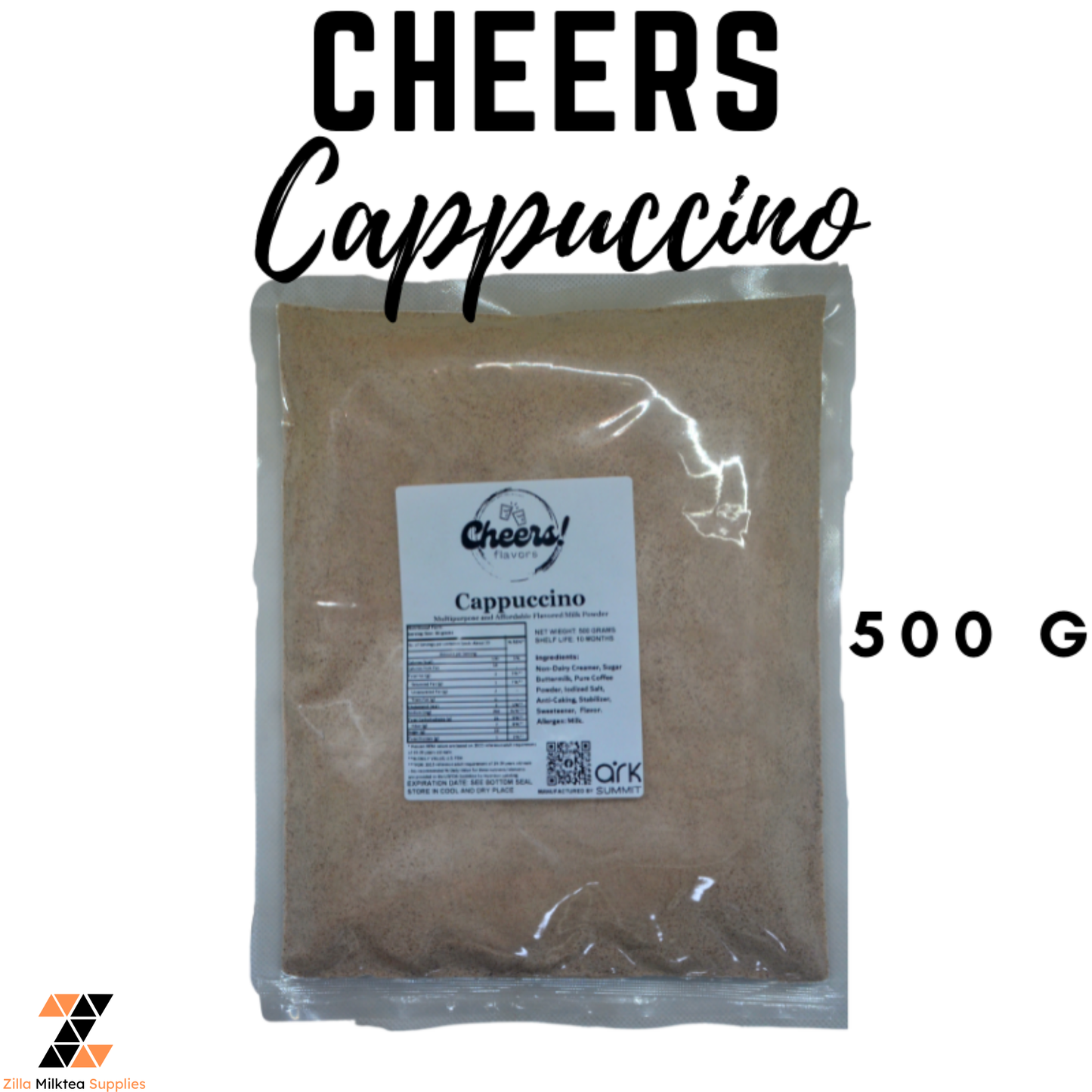 Cheers 500g Premium Powder Flavor for MilkTea, Shakes and Frappe