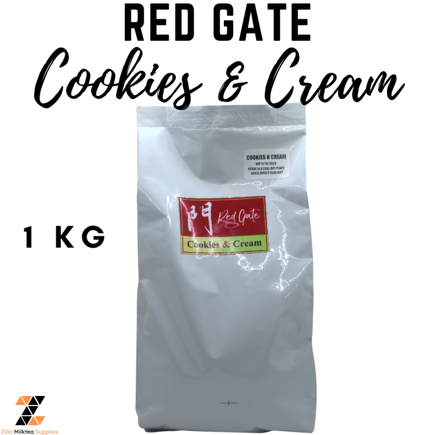 Red Gate Premium Powder Red Gate Brand 1kg for MilkTea, Shakes and Frappe