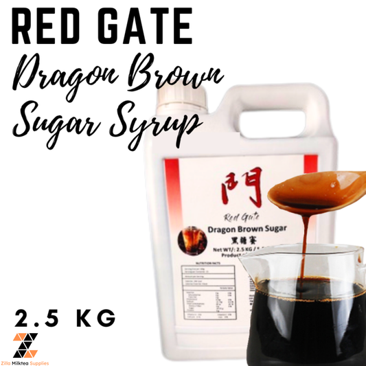 Dragon Brown Sugar Syrup Red Gate Brand 2.5kg / REDGATE red gate brown sugar syrup
