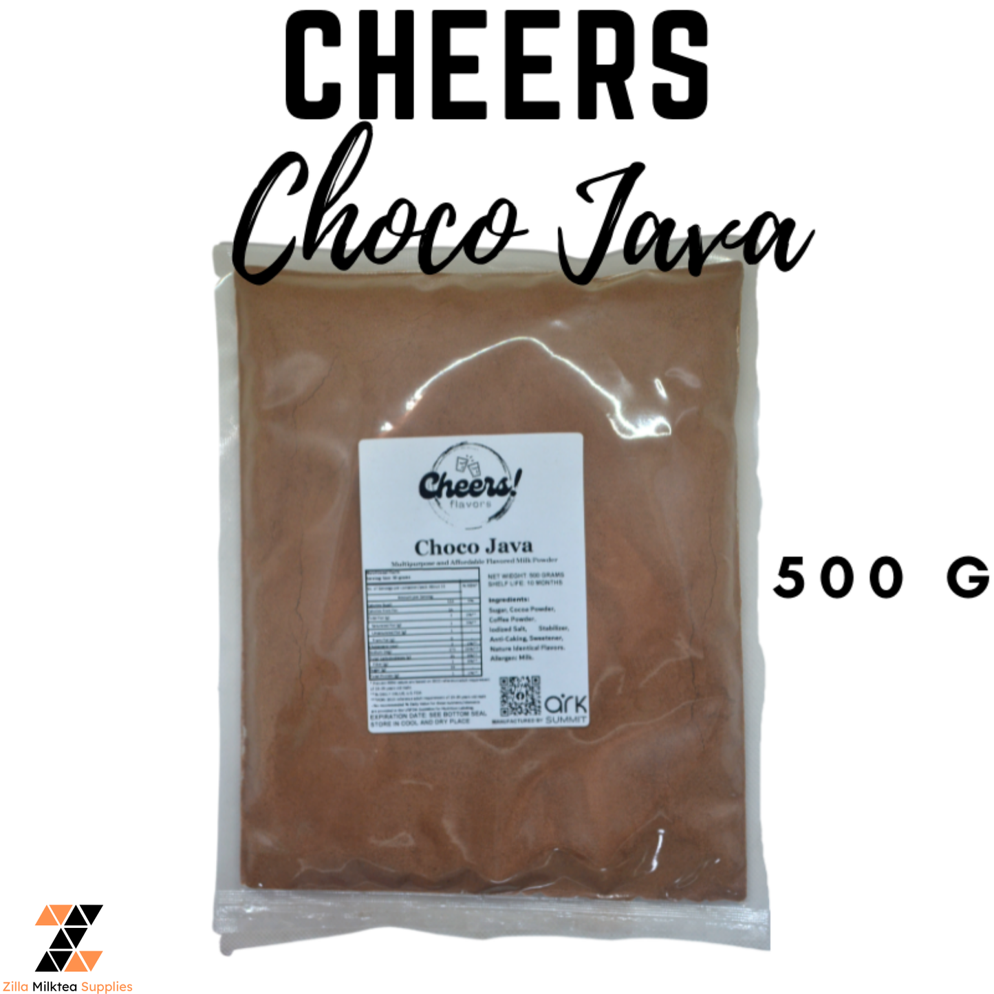 Cheers 500g Premium Powder Flavor for MilkTea, Shakes and Frappe