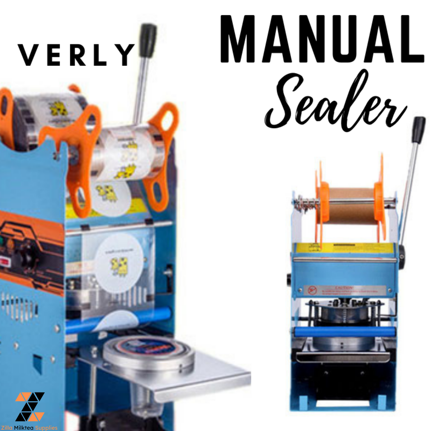 Manual Sealer for Milktea, Milk Tea, Fruit Tea, Green tea Shake, Frappe