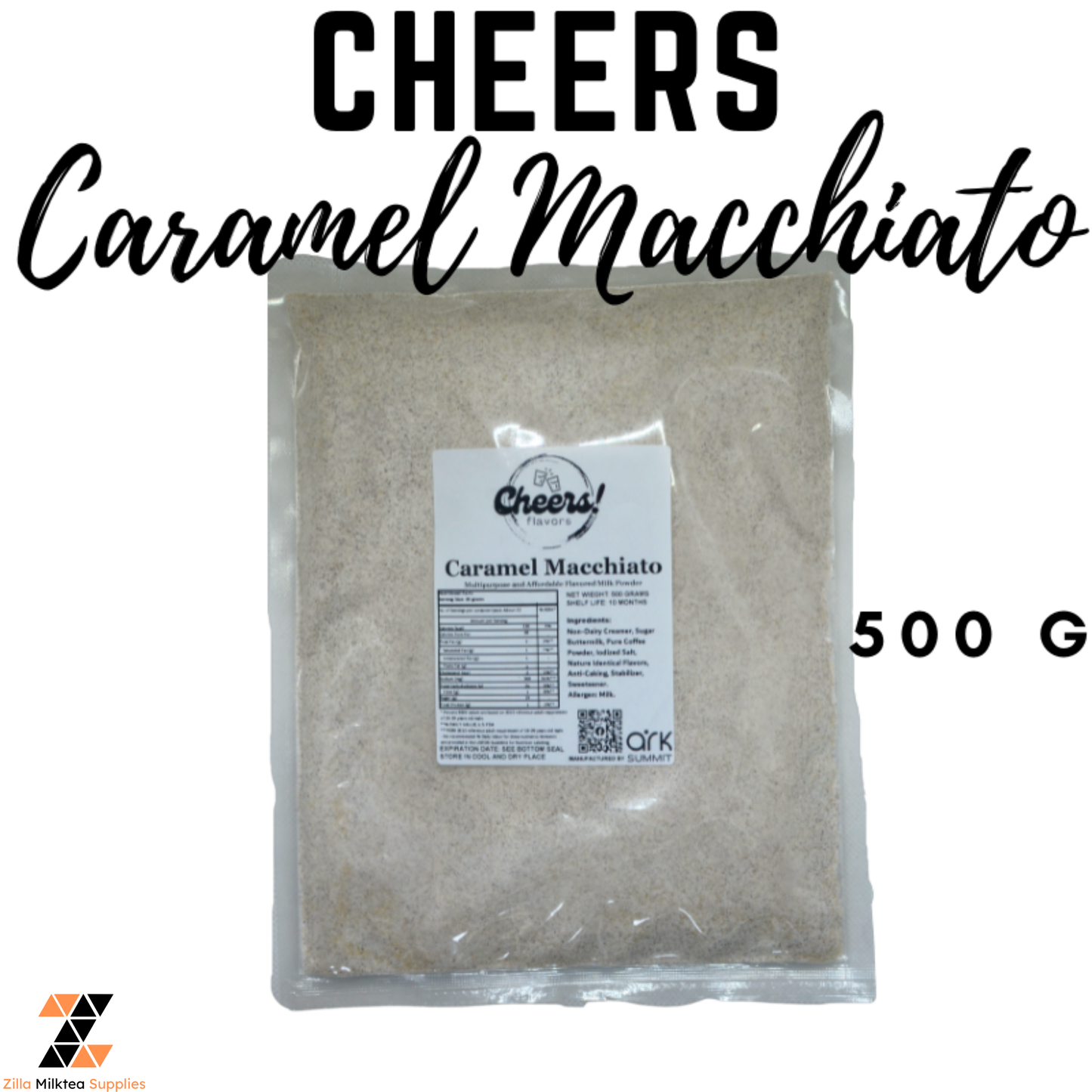Cheers 500g Premium Powder Flavor for MilkTea, Shakes and Frappe