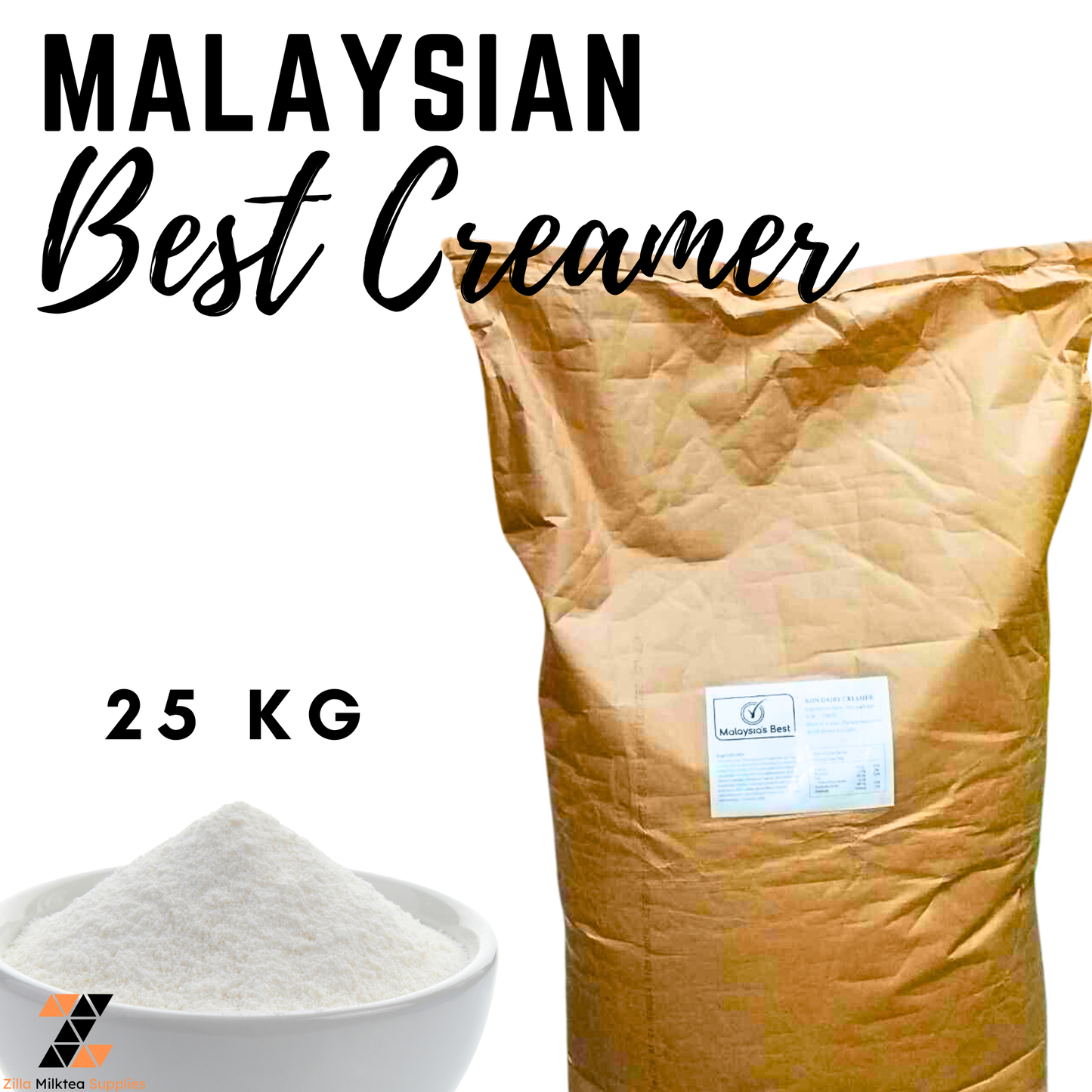 Malaysian Creamer Blue, Malaysian Creamer 35A, Malaysian Creamer Gold, Malaysian Best Creamer - 25kgs for Milktea, Milk Tea, Shake and Coffee