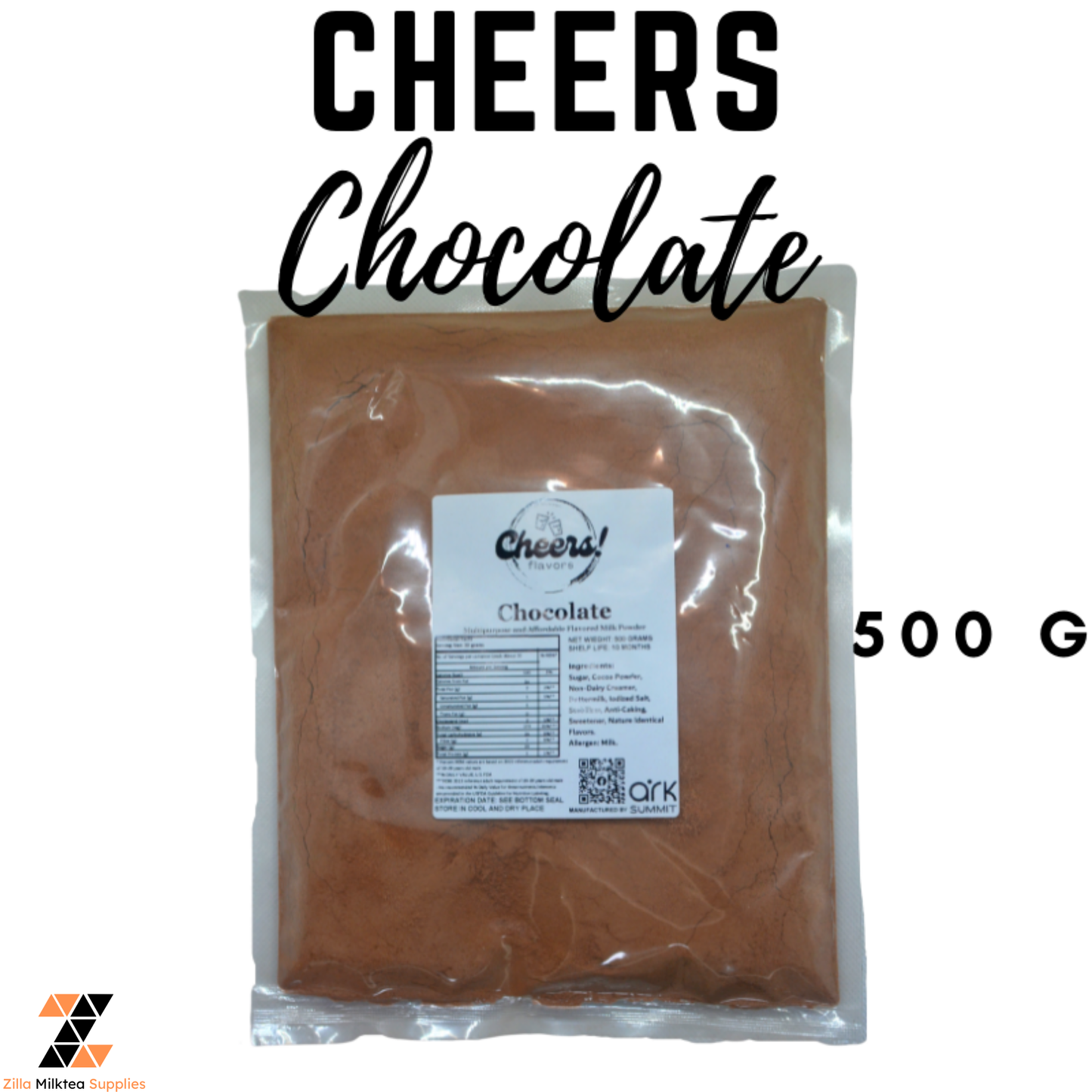 Cheers 500g Premium Powder Flavor for MilkTea, Shakes and Frappe