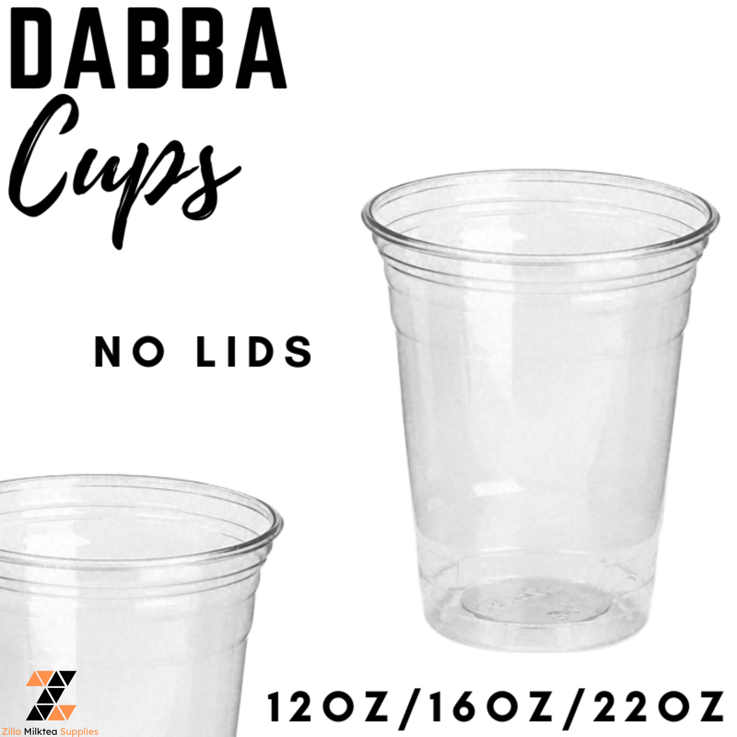 Dabba Cups, Dabba Lids Strawless / Flat / Dome 50 PCS Plastic for MilkTea, Shakes and Frappe [COD]