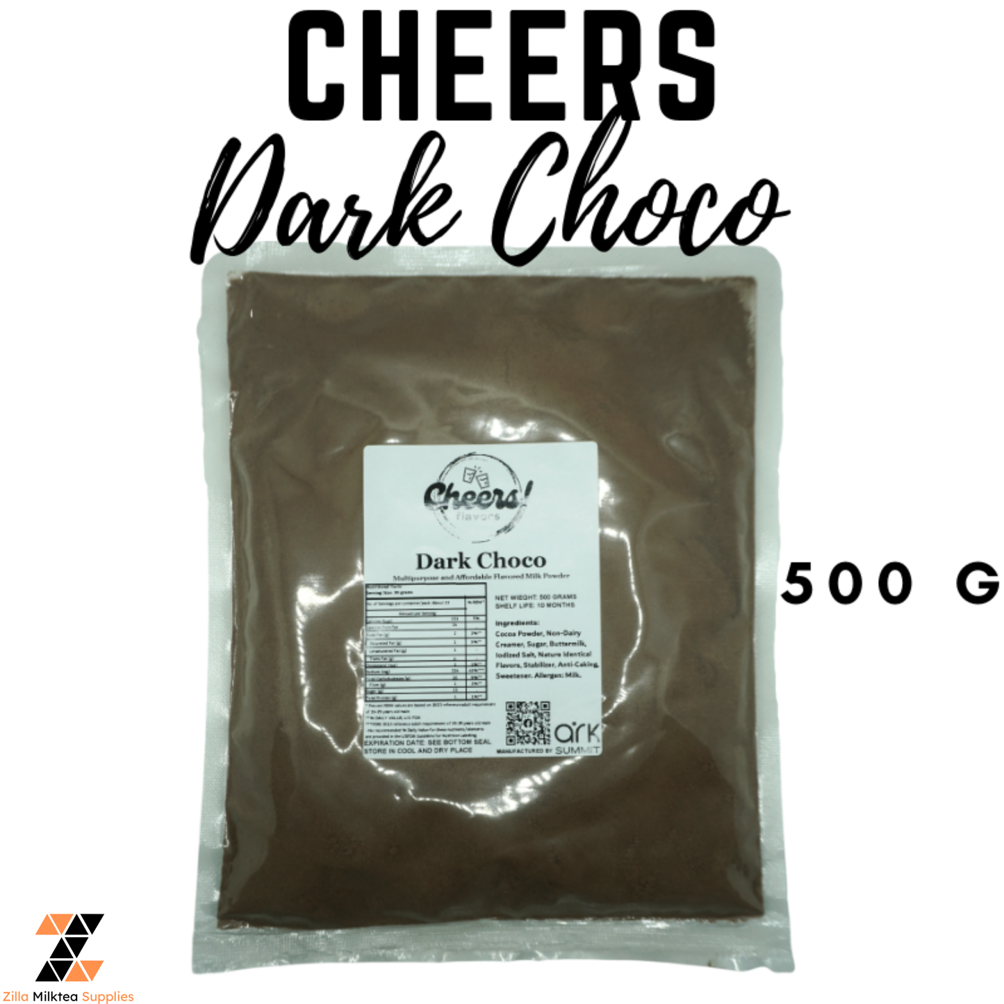 Cheers 500g Premium Powder Flavor for MilkTea, Shakes and Frappe