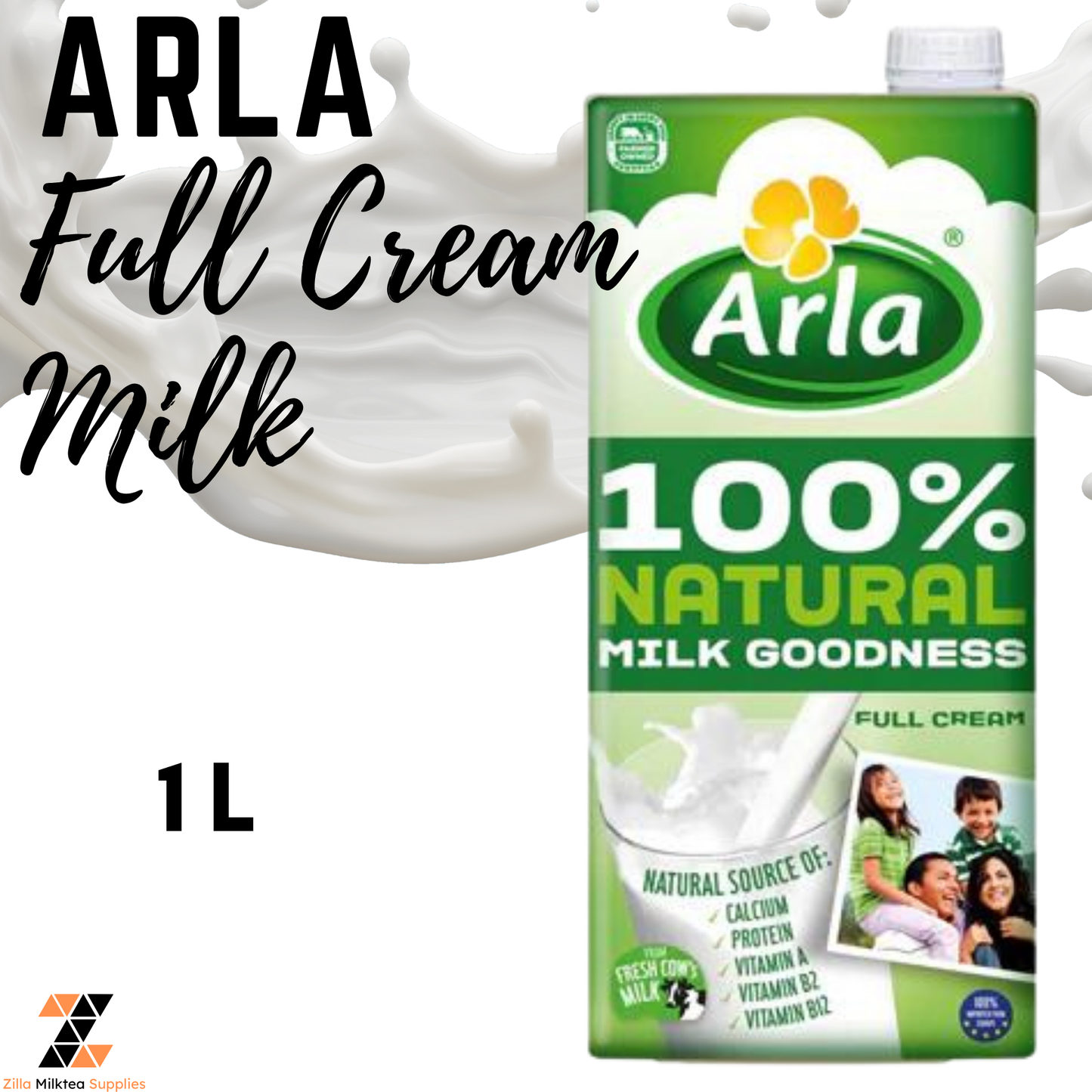 Arla Milk Goodness Full Cream Milk 1L