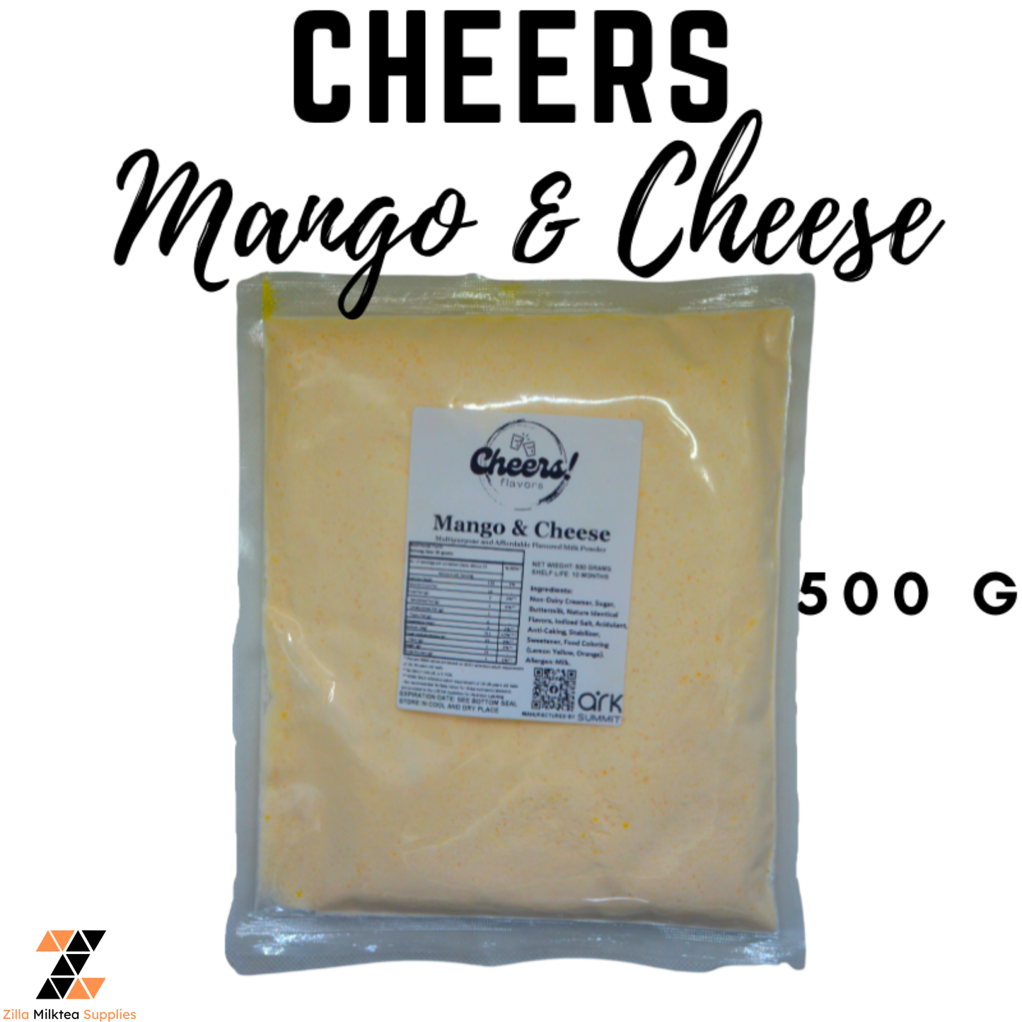 Cheers 500g Premium Powder Flavor for MilkTea, Shakes and Frappe