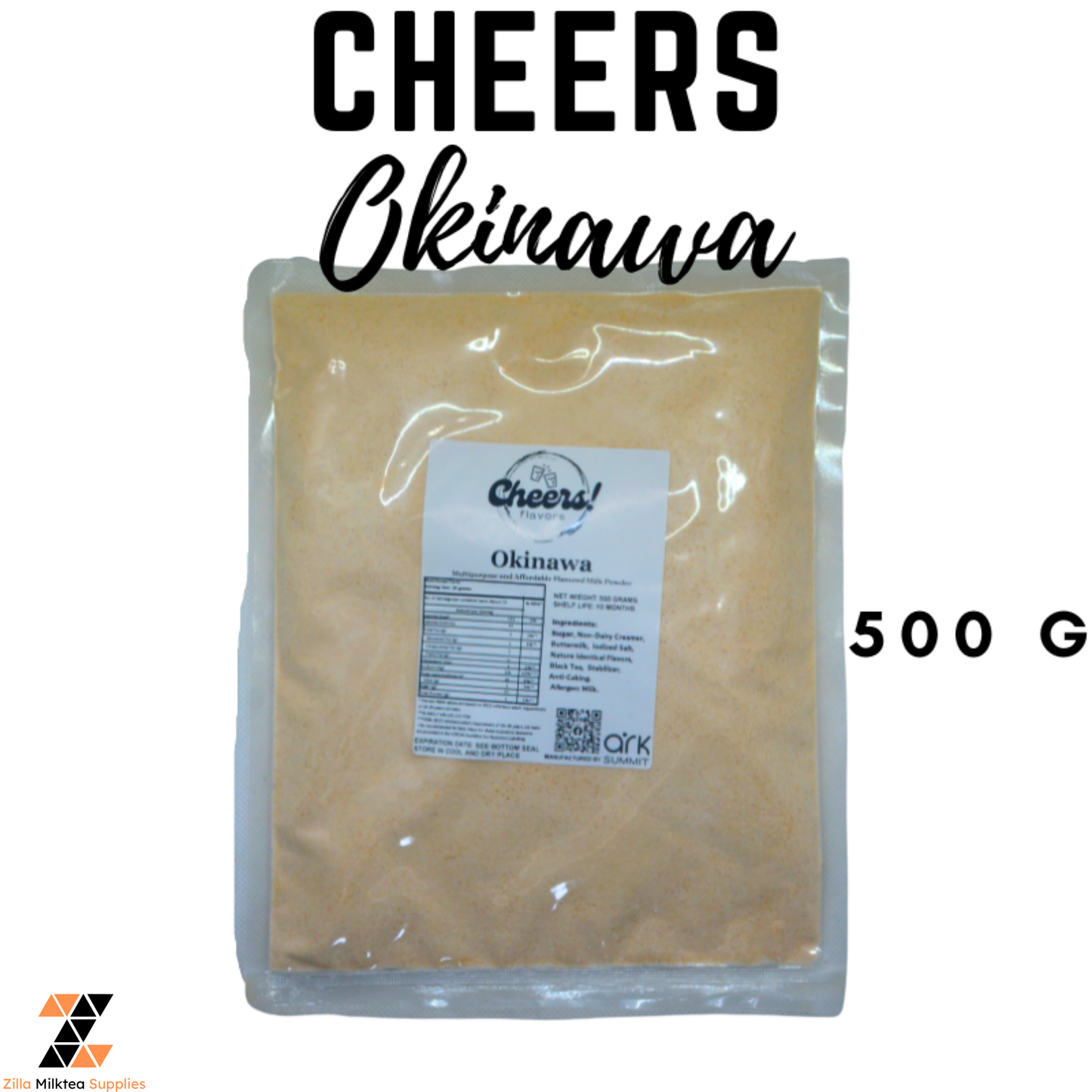 Cheers 500g Premium Powder Flavor for MilkTea, Shakes and Frappe
