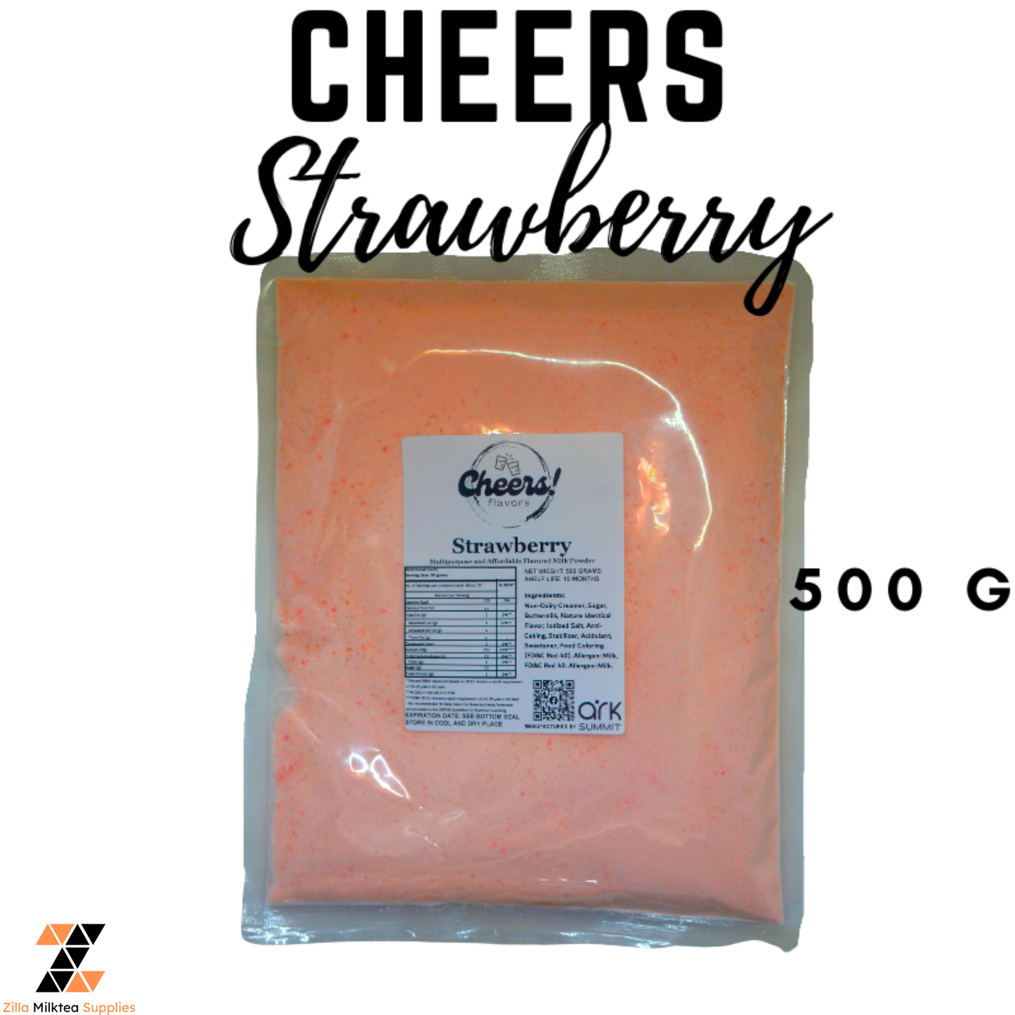Cheers 500g Premium Powder Flavor for MilkTea, Shakes and Frappe