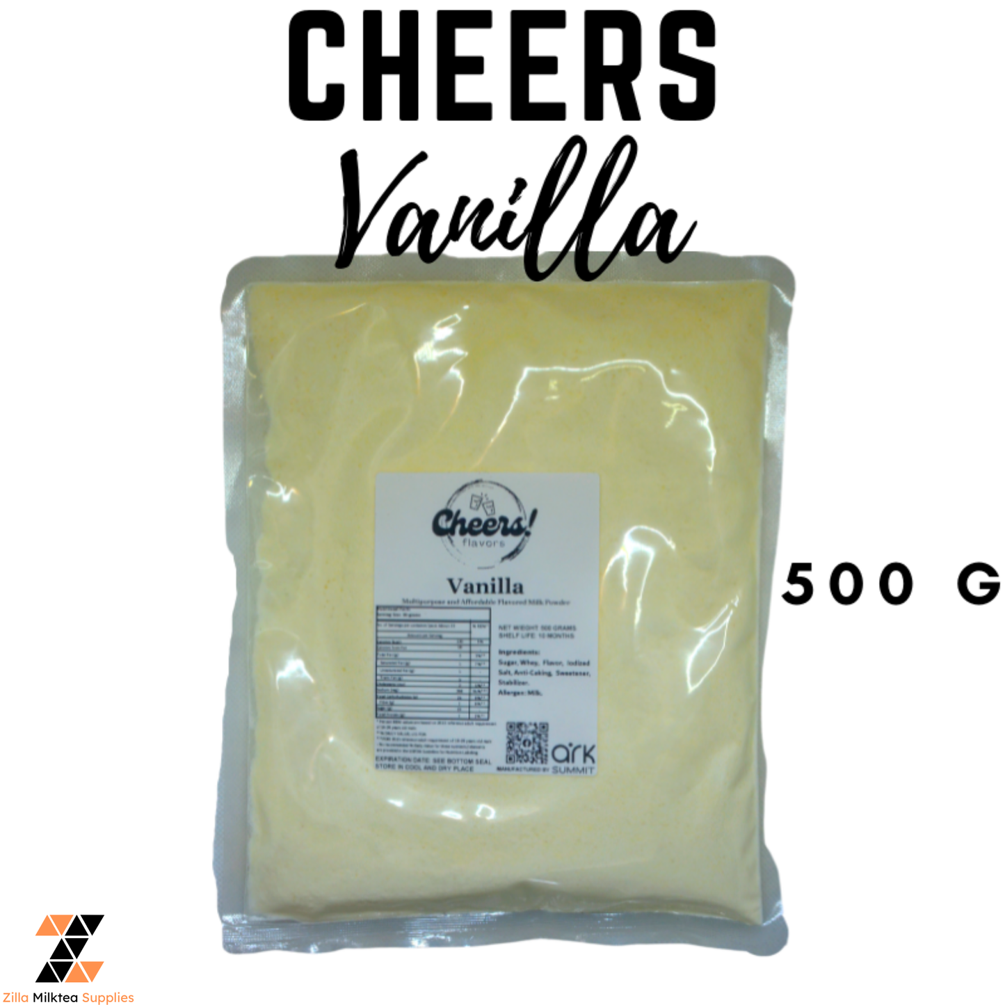 Cheers 500g Premium Powder Flavor for MilkTea, Shakes and Frappe