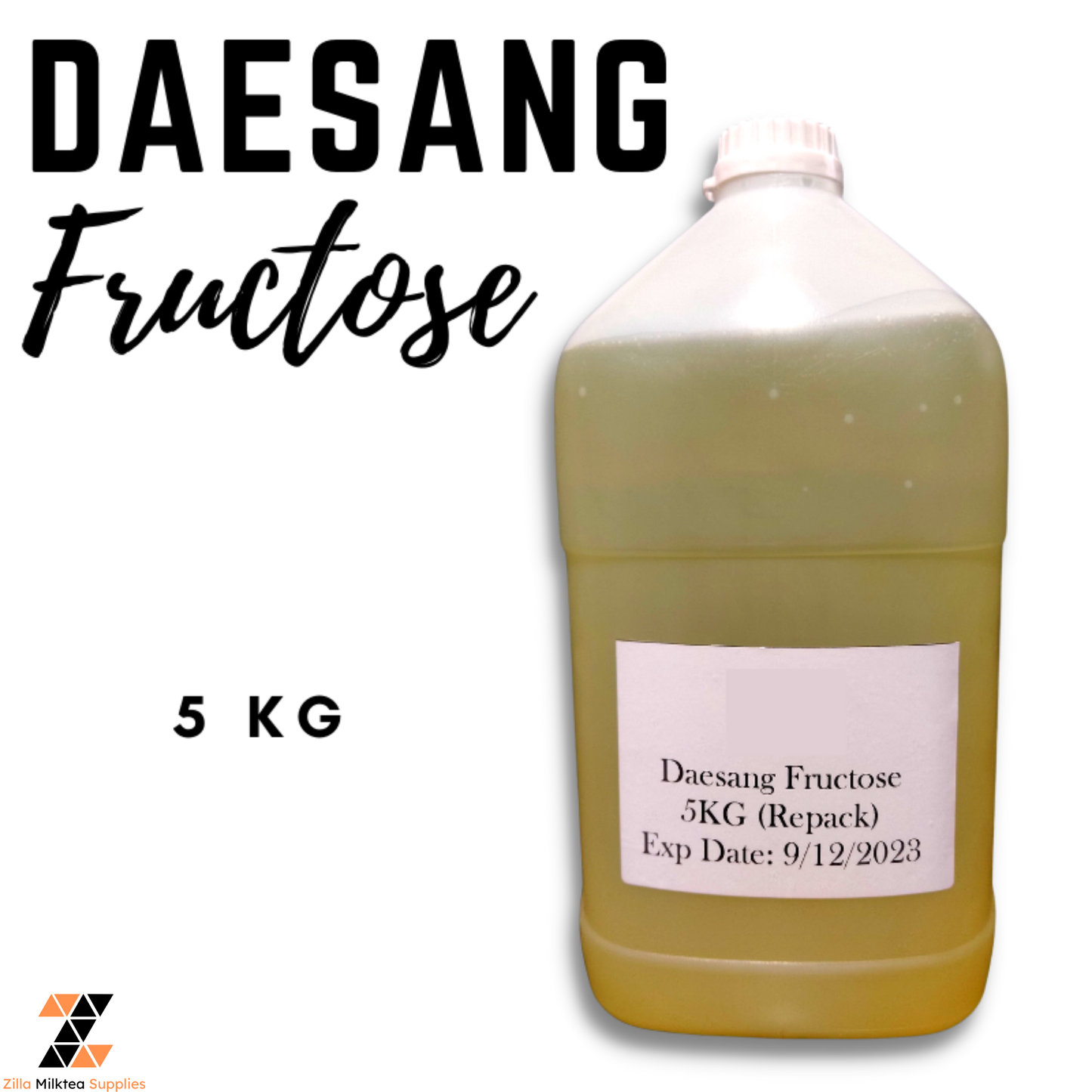 Z Fructose, Daesang and Sweet Mate Corn Syrup 5kg 1 Gal 55% sweetener syrup