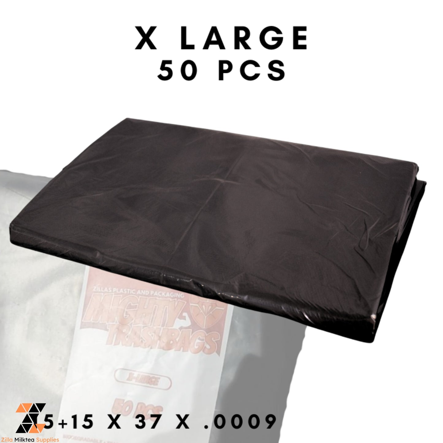 Mighty Trash Bags, Garbage Bag, Biodegradable, Makapal, Matibay (Small/Medium/Large/XL/XXL,Jumbo)