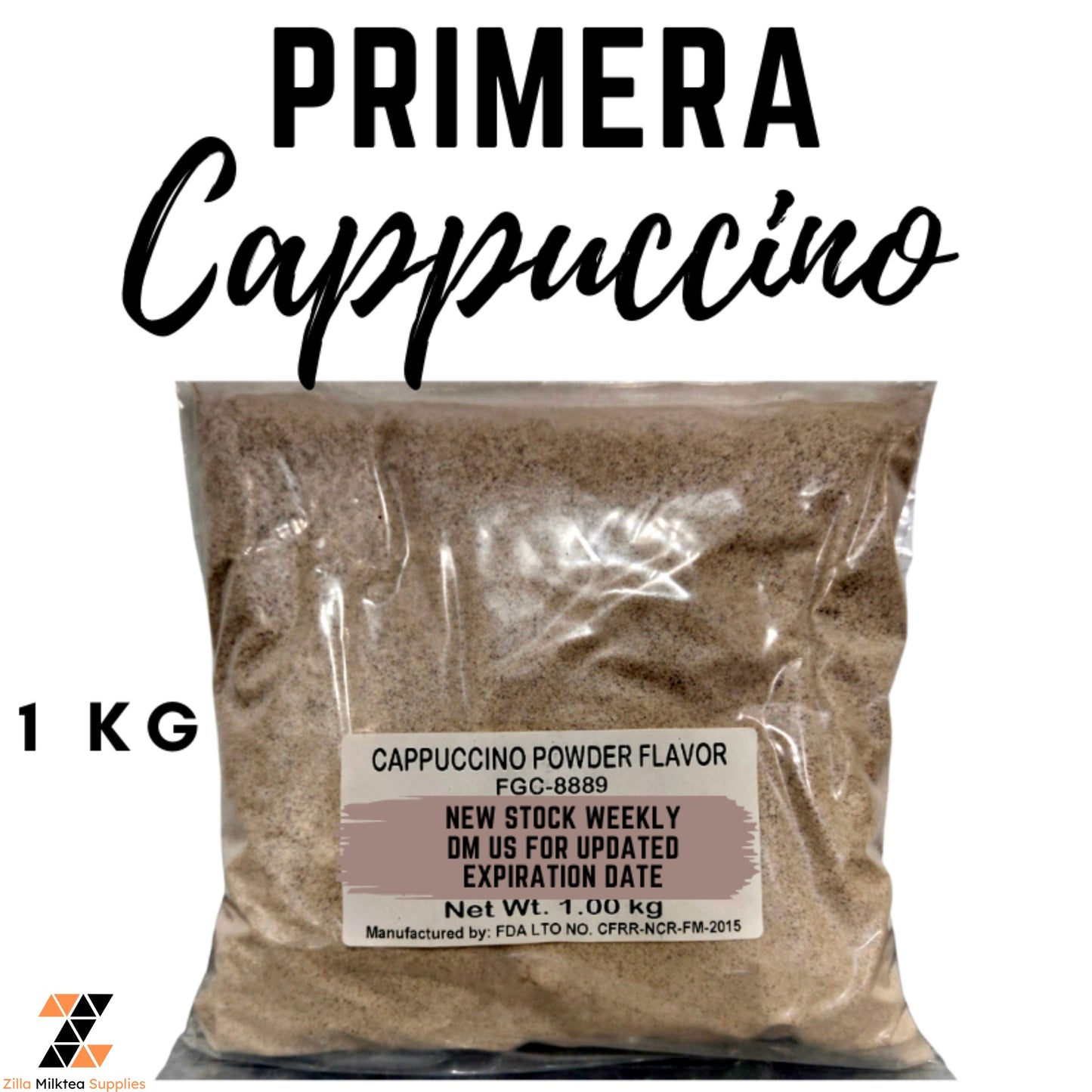 Primera Premium Powder Flavor 1kg for Milktea, Milk Tea, Shakes and Frappe