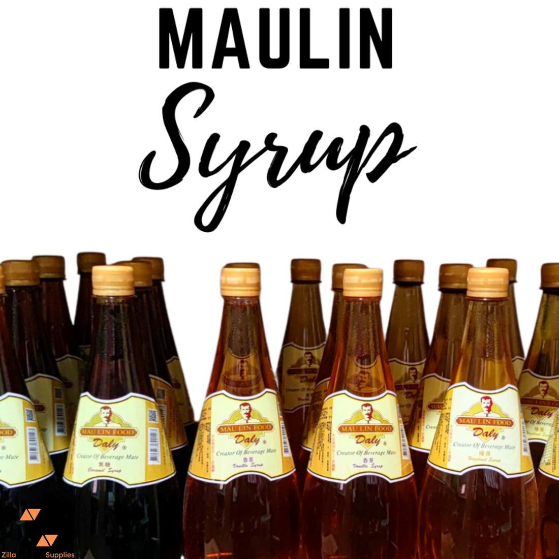 Maulin Syrups for Milktea, Milk Tea, Frappe, Coffee – Zilla Milktea ...