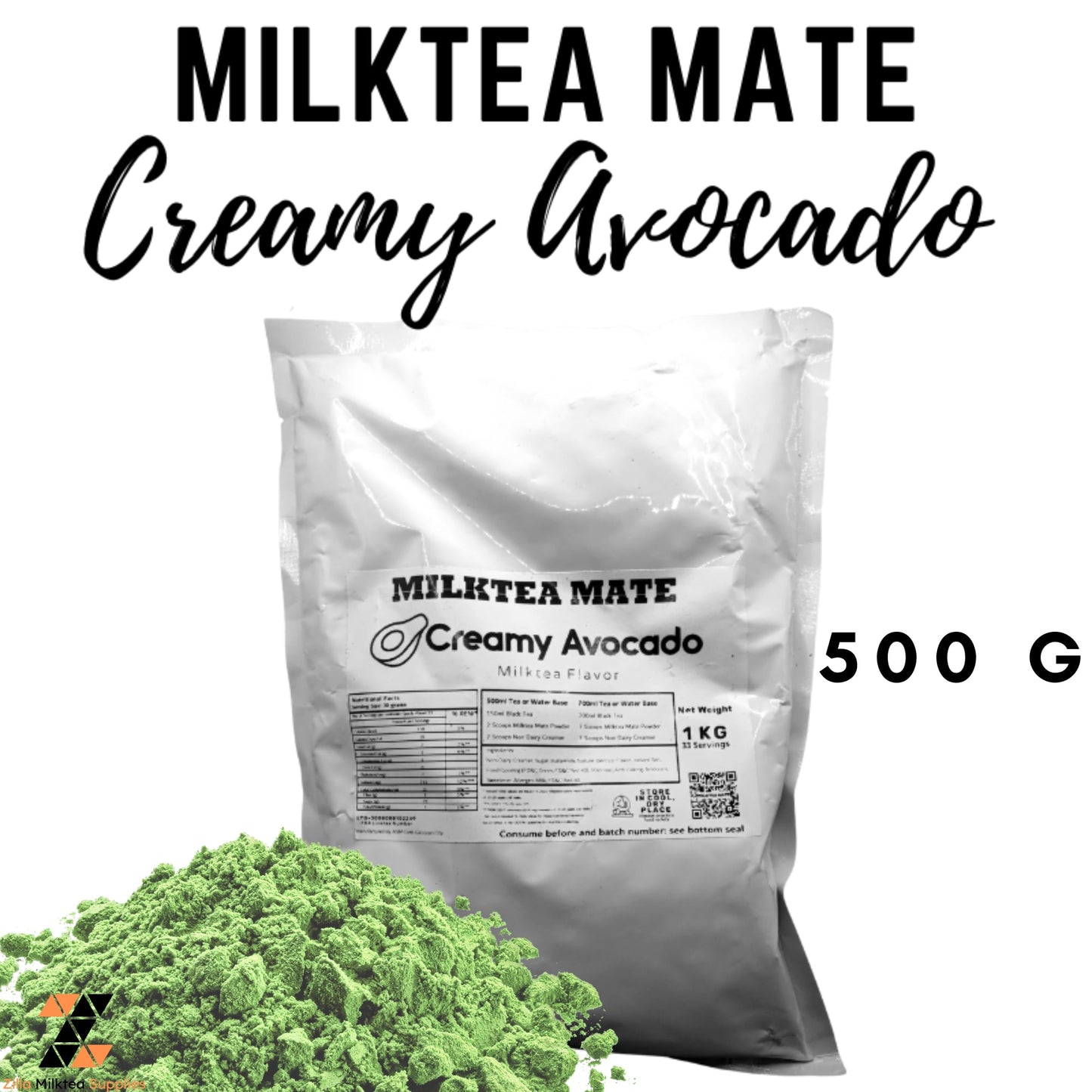 Milktea Mate Premium Powder 500g for MilkTea, Shakes and Frappe