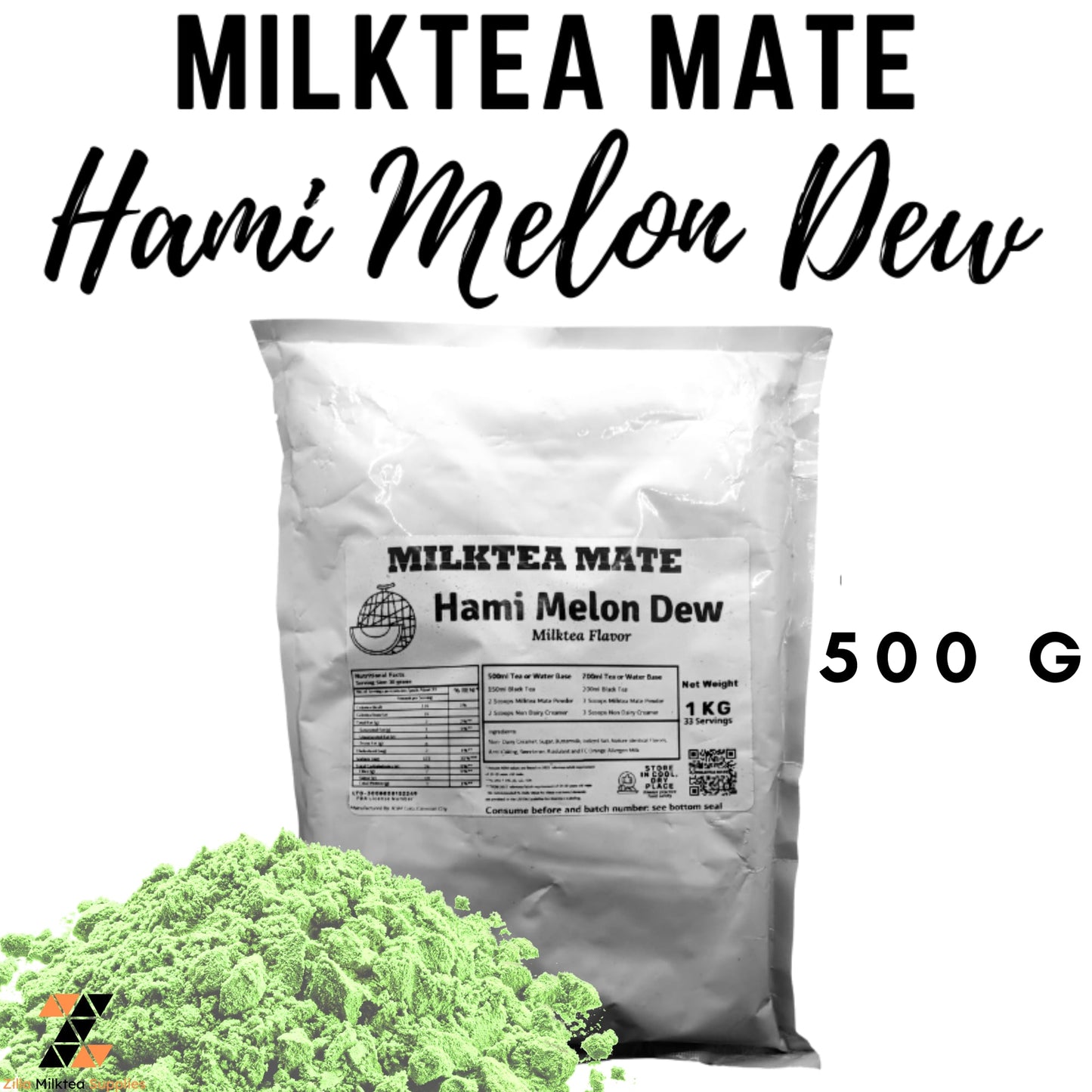 Milktea Mate Premium Powder 500g for MilkTea, Shakes and Frappe