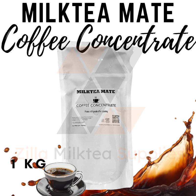 Premium Quality Coffee Concentrate / Coffee Espresso 1000g (1L) MLKT - MilkTea Mate Brand