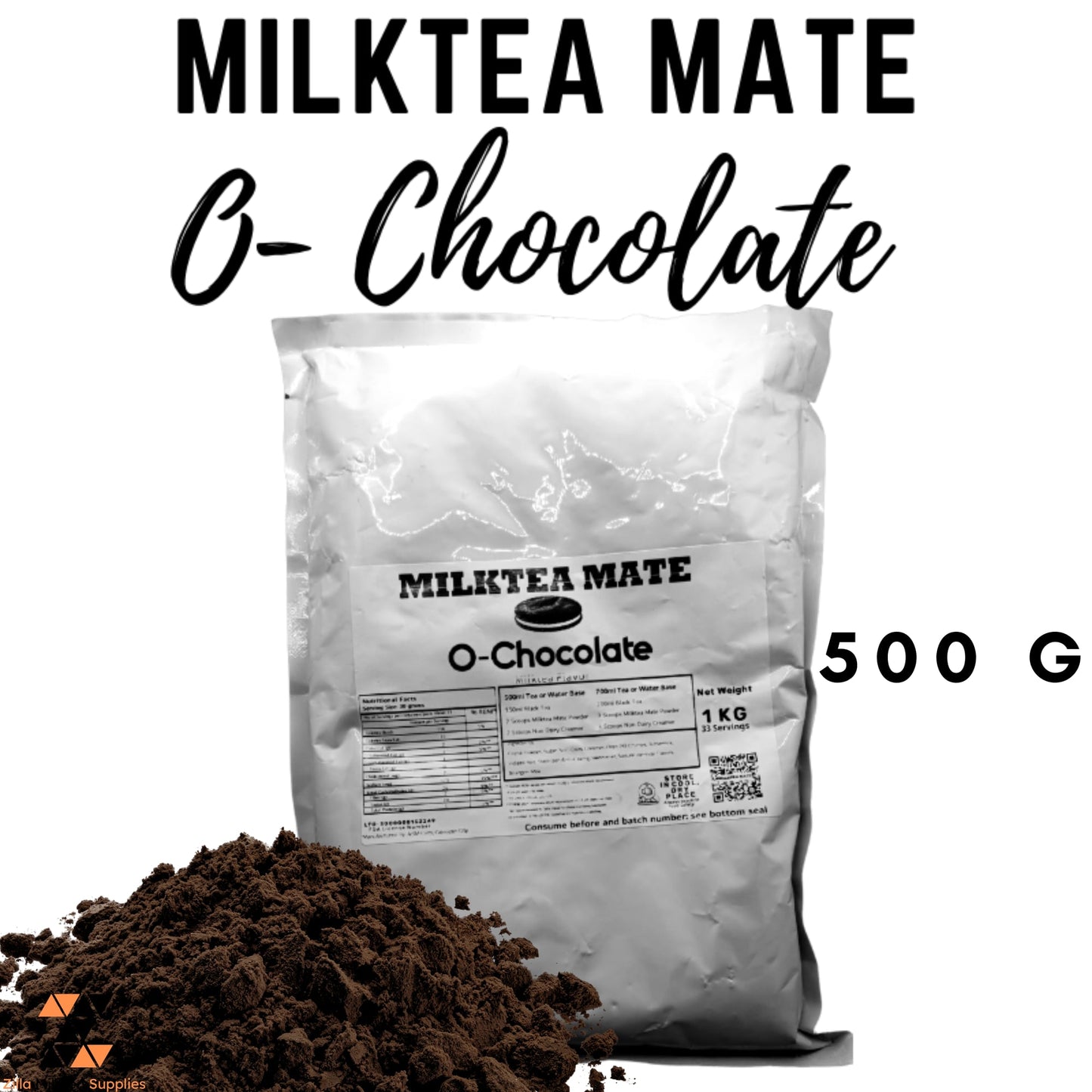 Milktea Mate Premium Powder 500g for MilkTea, Shakes and Frappe