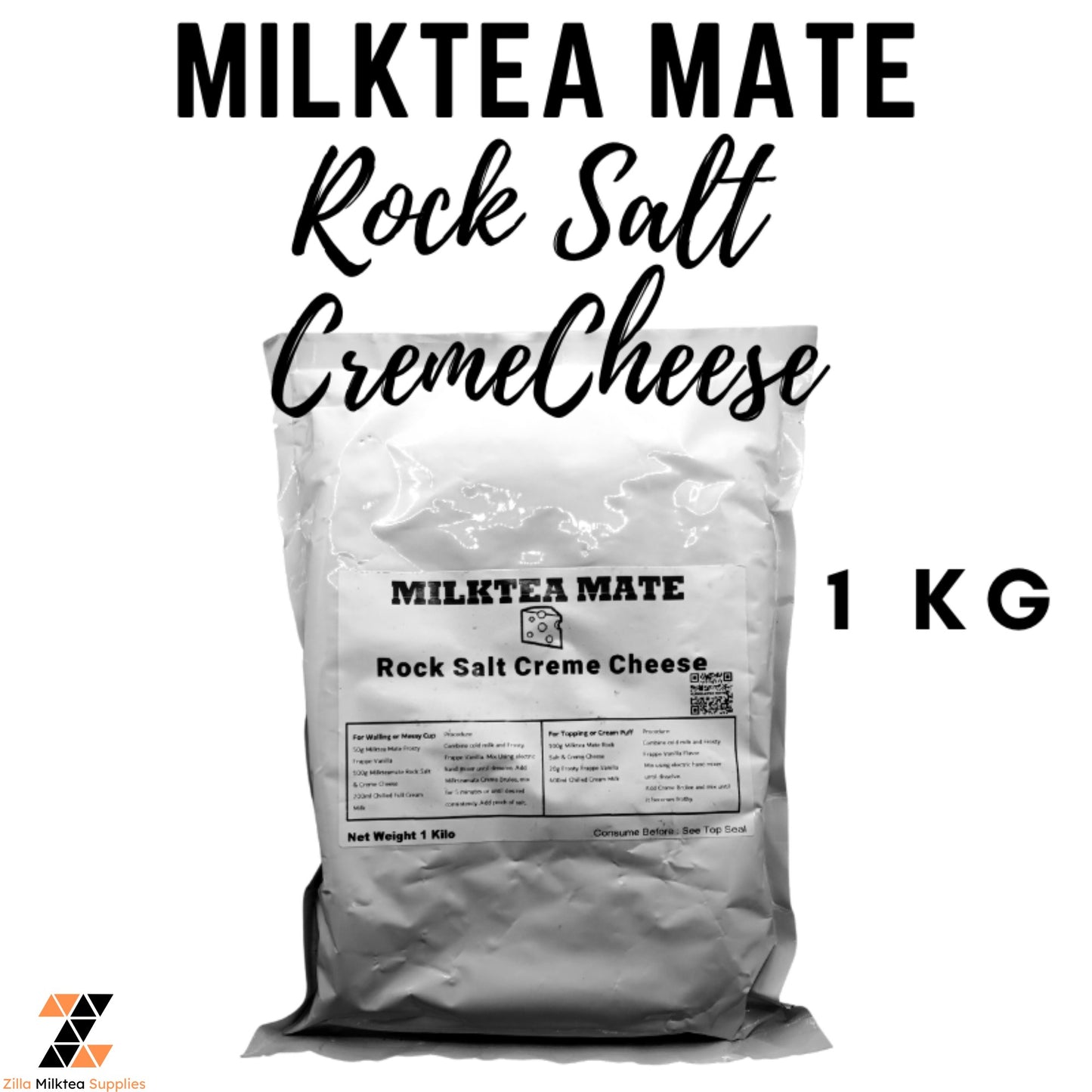 MLKT Powders, Milktea Mate Premium Powder Flavor 1kg for MilkTea, Shakes and Frappe