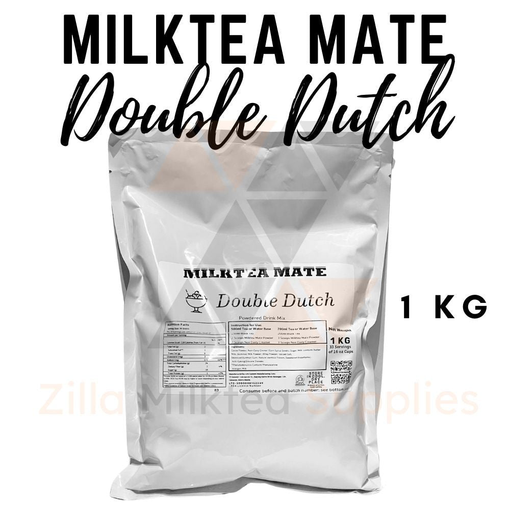MLKT Powders, Milktea Mate Premium Powder Flavor 1kg for MilkTea, Shakes and Frappe