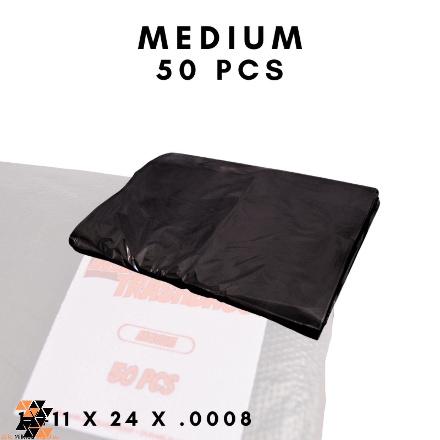 Mighty Trash Bags, Garbage Bag, Biodegradable, Makapal, Matibay (Small/Medium/Large/XL/XXL,Jumbo)