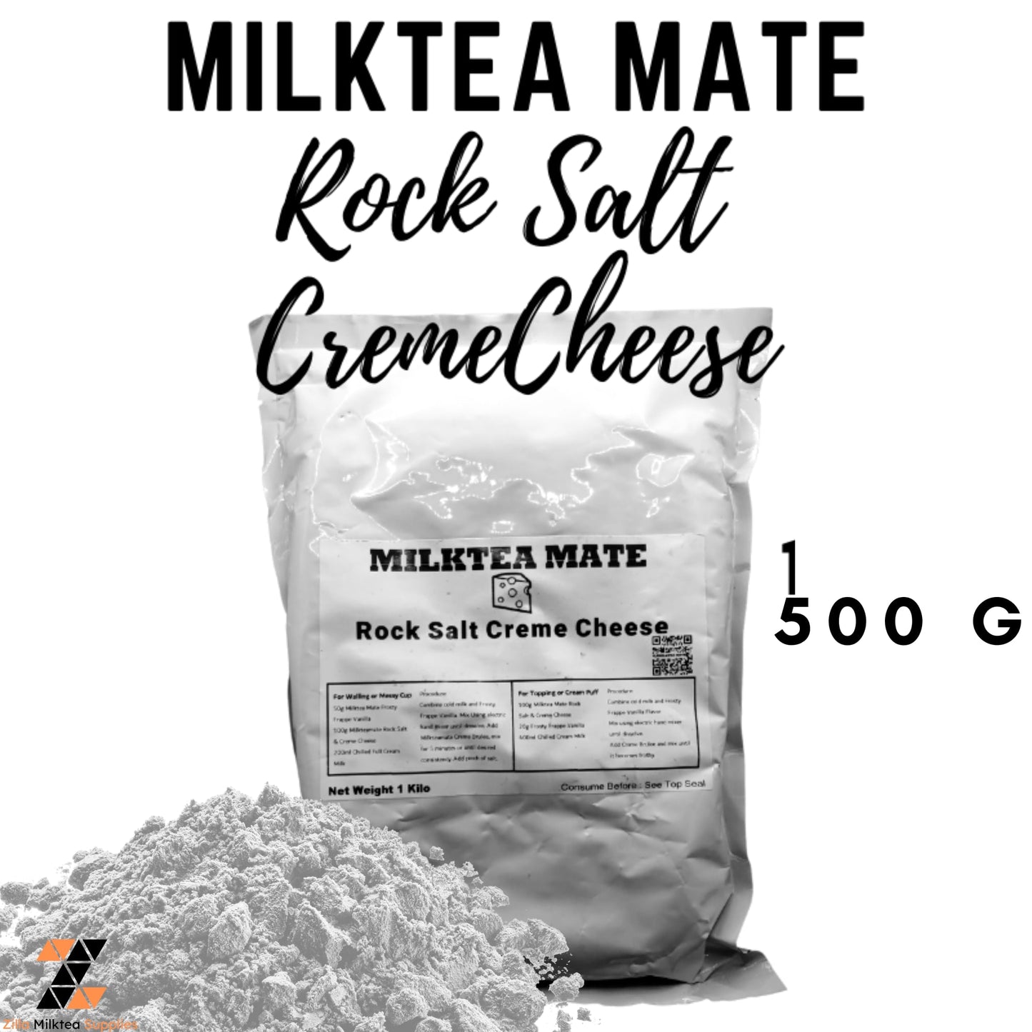 Milktea Mate Premium Powder 500g for MilkTea, Shakes and Frappe