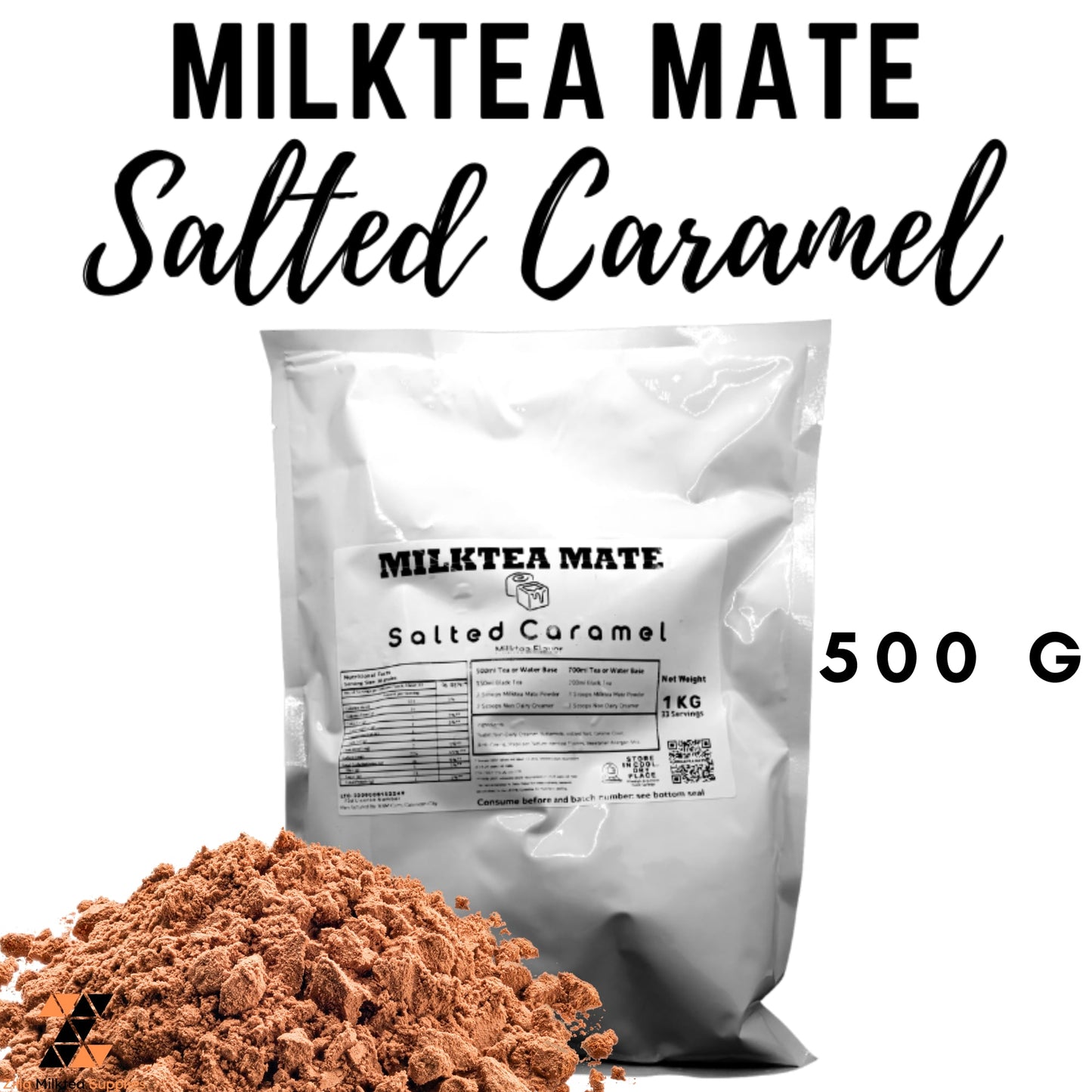 Milktea Mate Premium Powder 500g for MilkTea, Shakes and Frappe